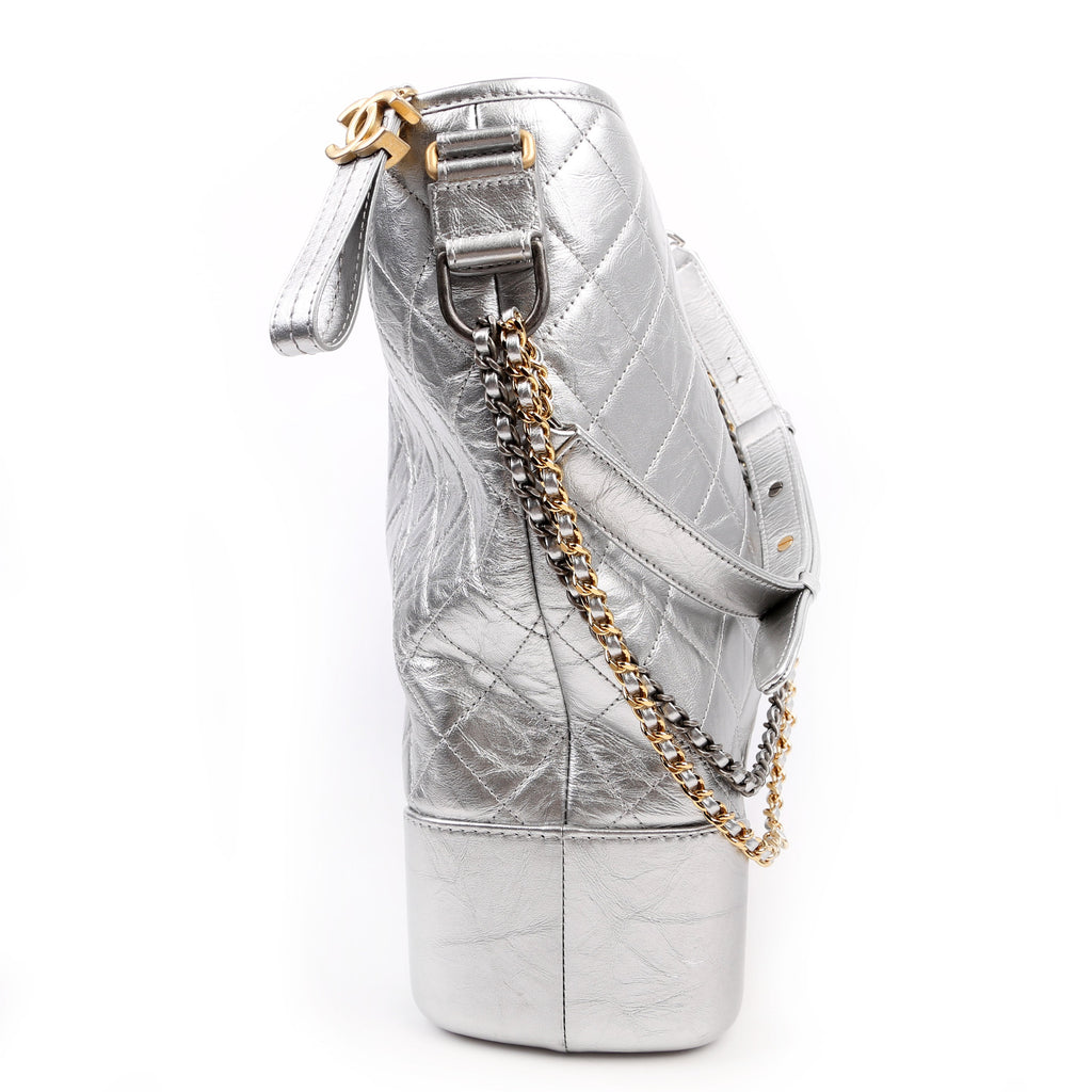 Gabrielle Hobo Large Silver