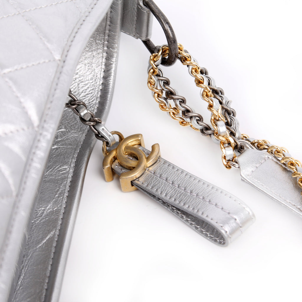 Gabrielle Hobo Large Silver