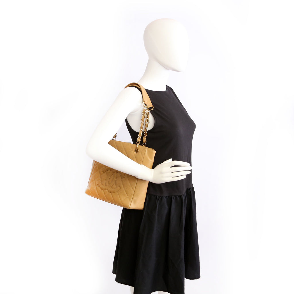Petite Shopping Tote Tan