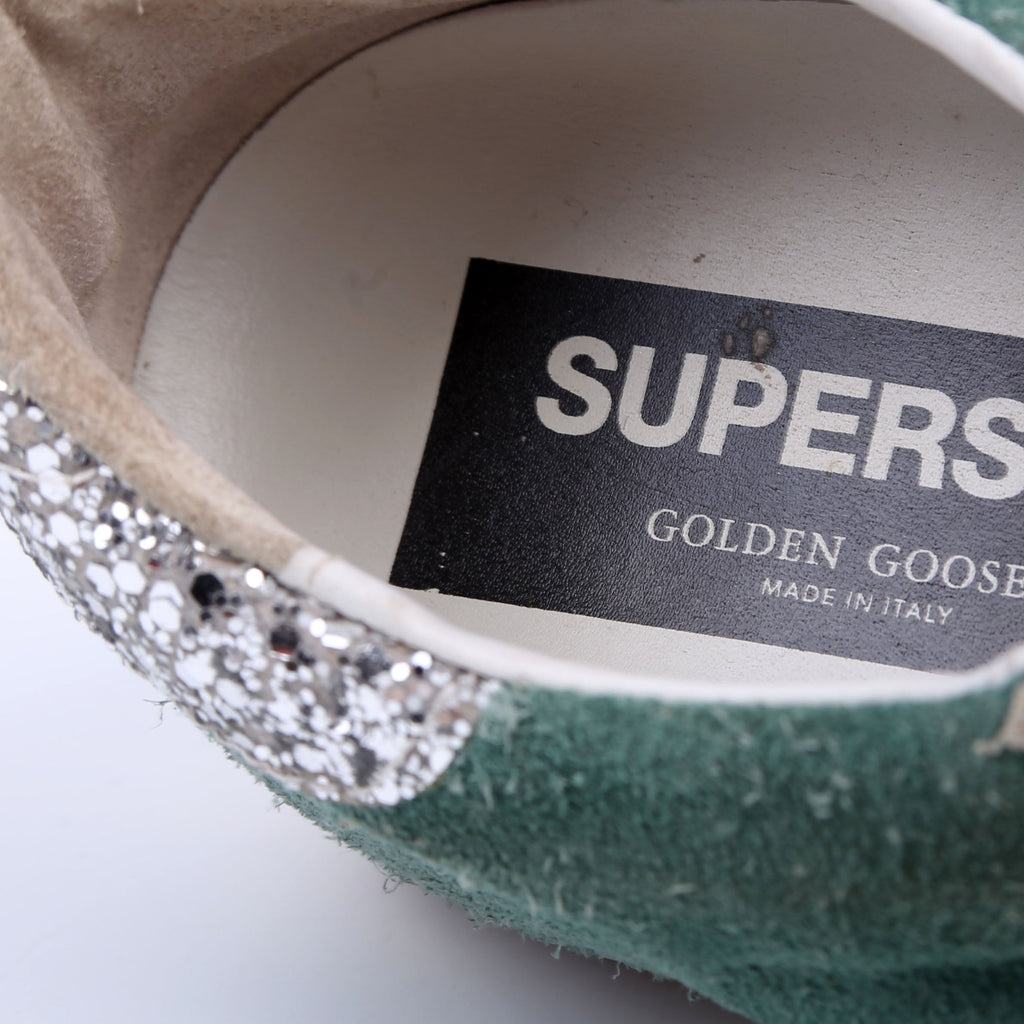 Superstar Classic Sneakers Size 39 Green/Pink