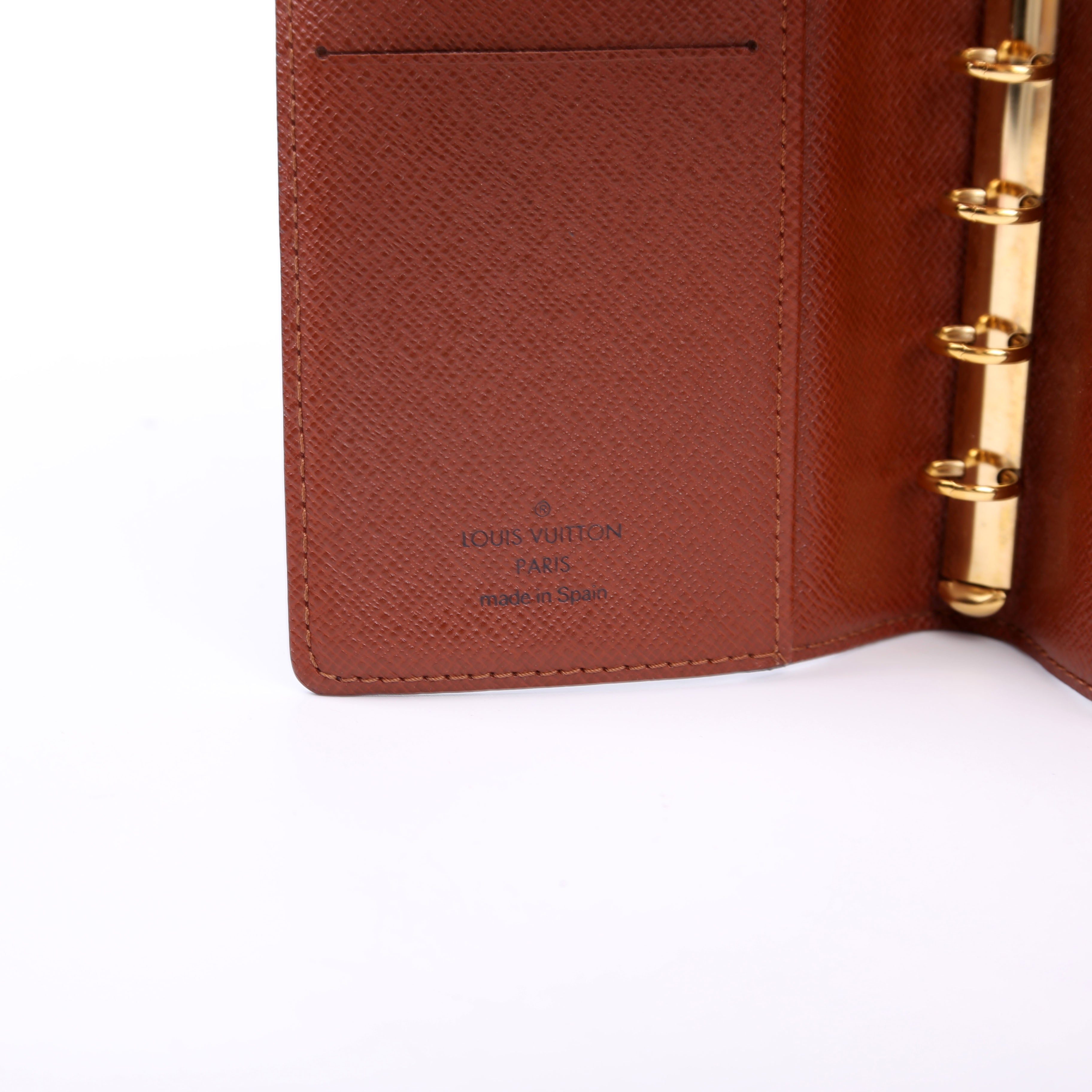 Agenda Small Ring Monogram