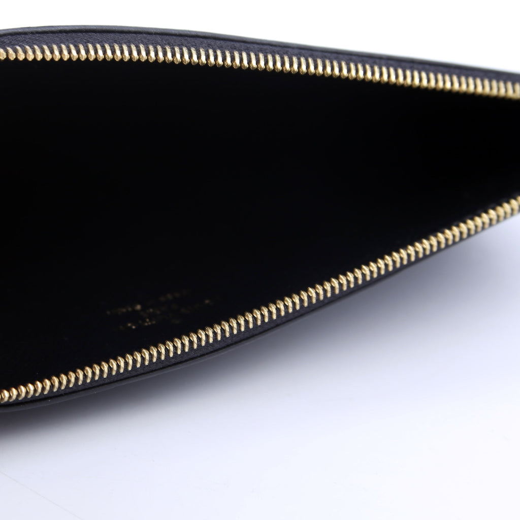 Slim Wallet Purse Monogram Black