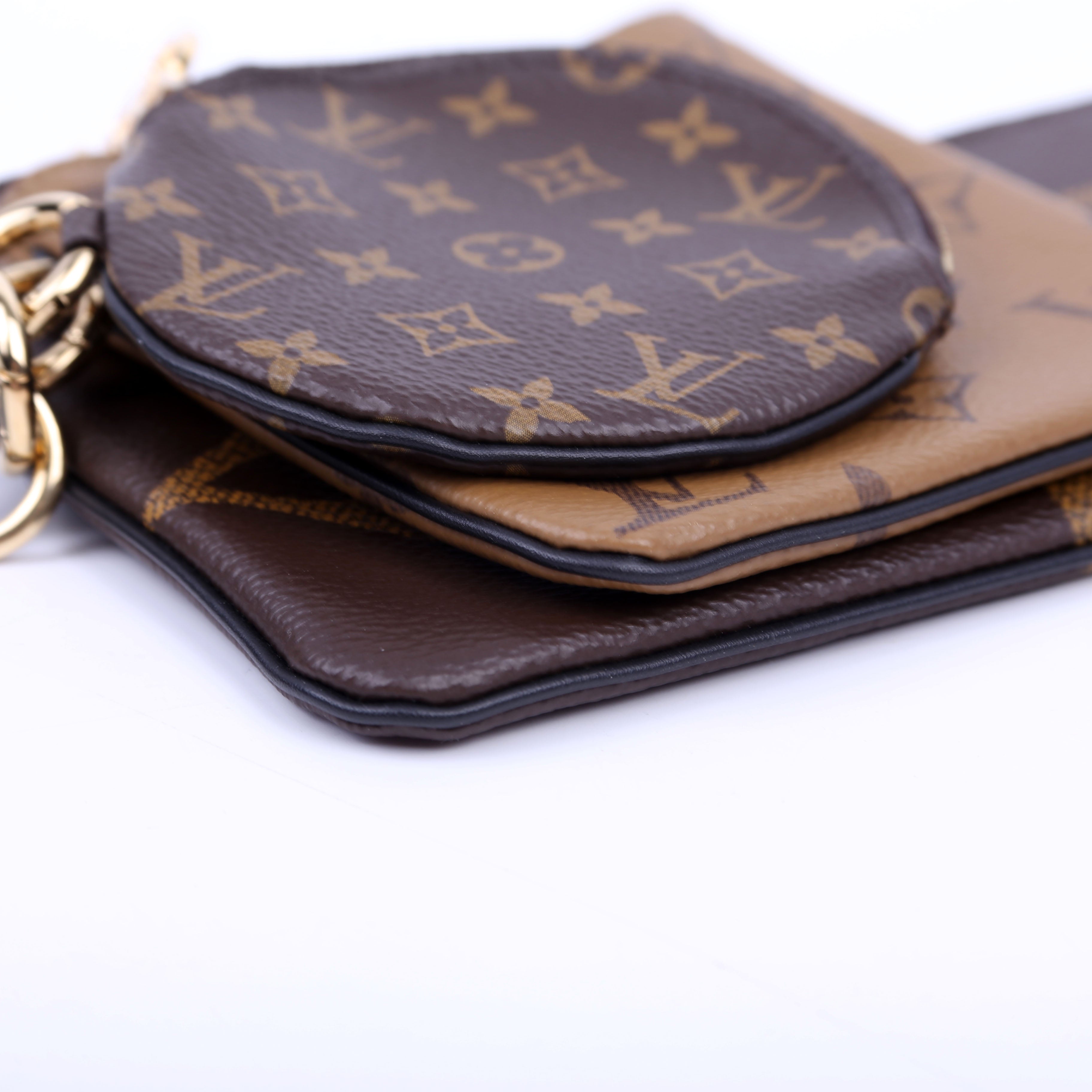 Trio Pochette Reversed Monogram