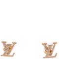 LV Iconic With Crystals Earrings Gold