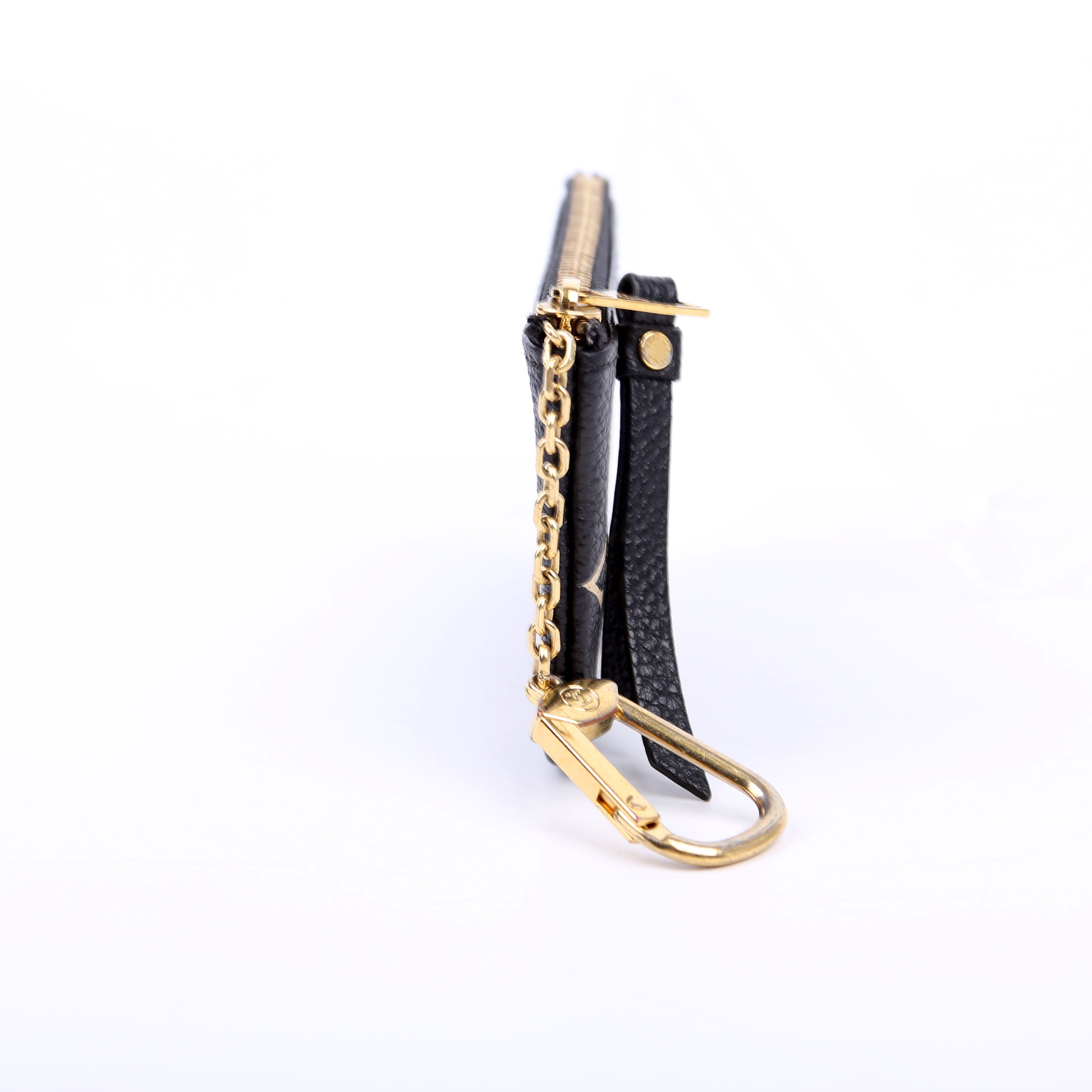 Pochette Cles NM Bicolor Empreinte Black/Beige