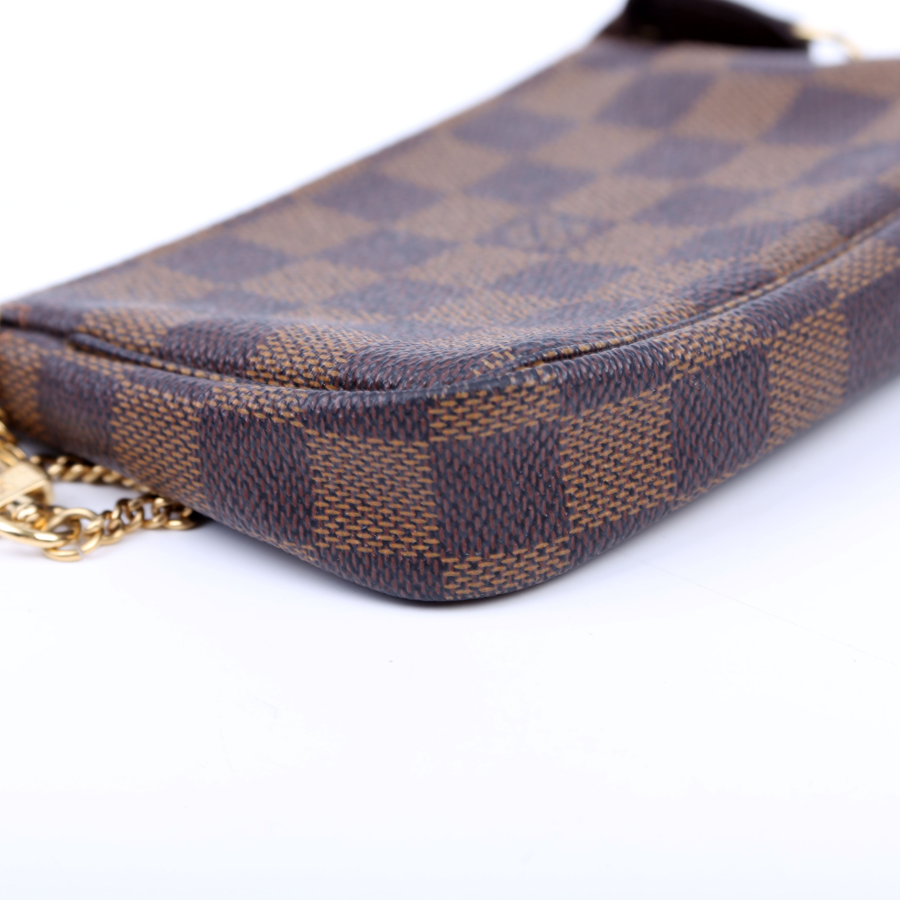 Pochette Accessories Mini Damier Ebene