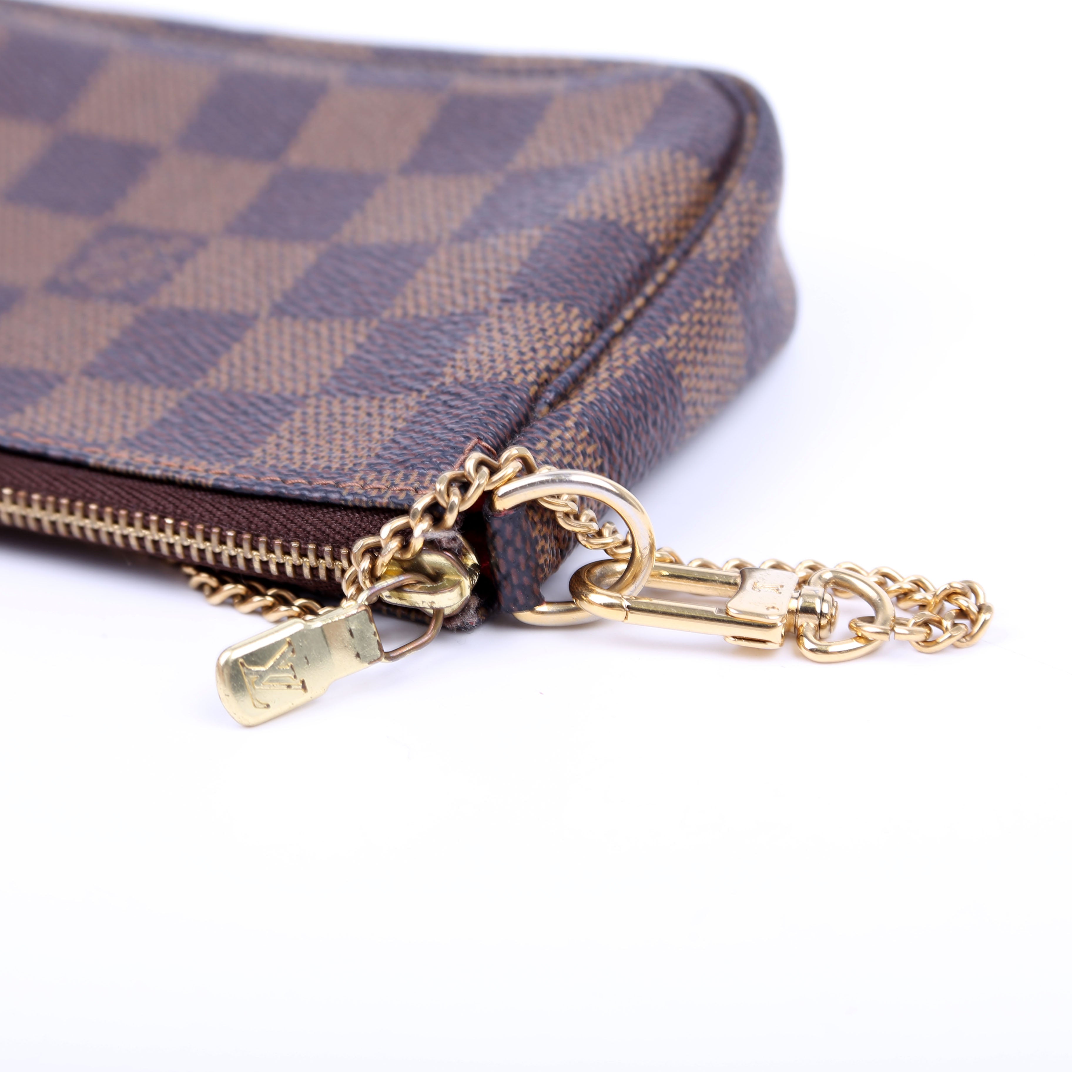 Pochette Accessories Mini Damier Ebene