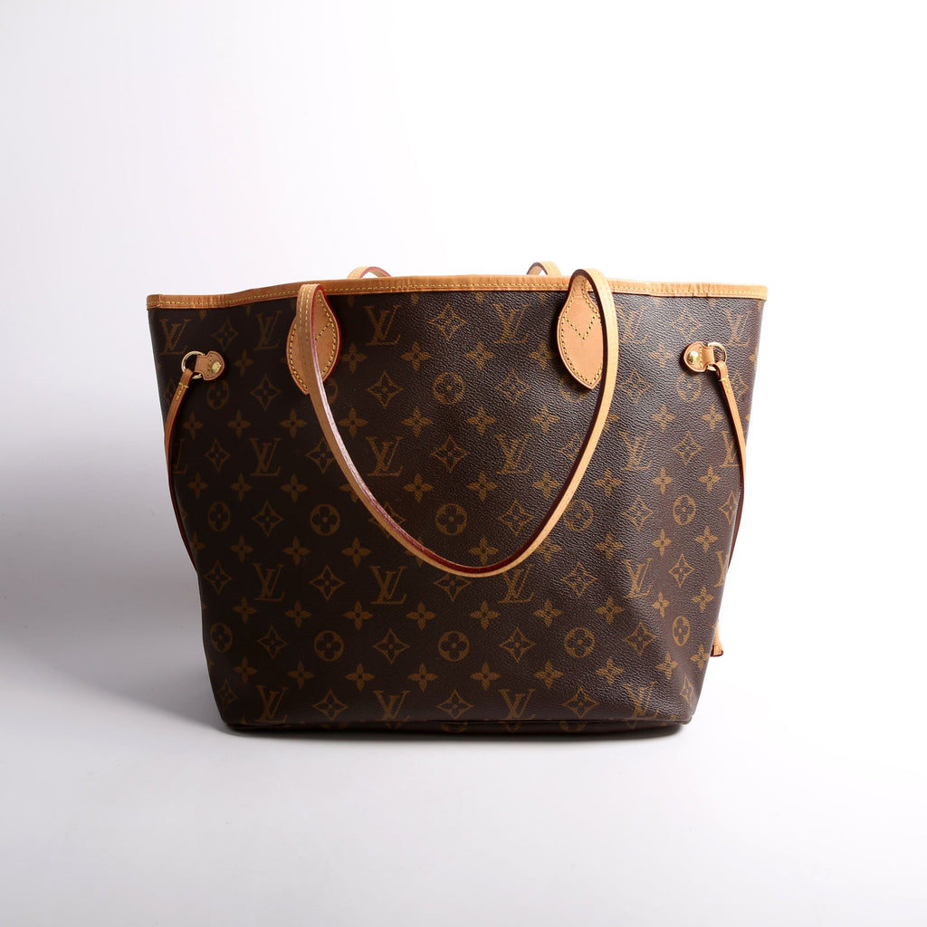 Neverfull With Wallet MM Monogram Brown/Berry