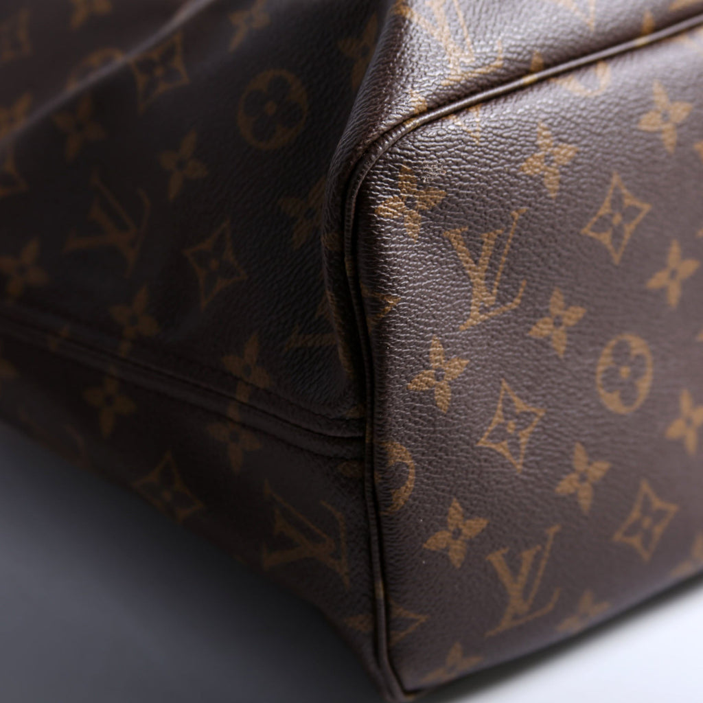 Neverfull With Wallet MM Monogram Brown/Berry