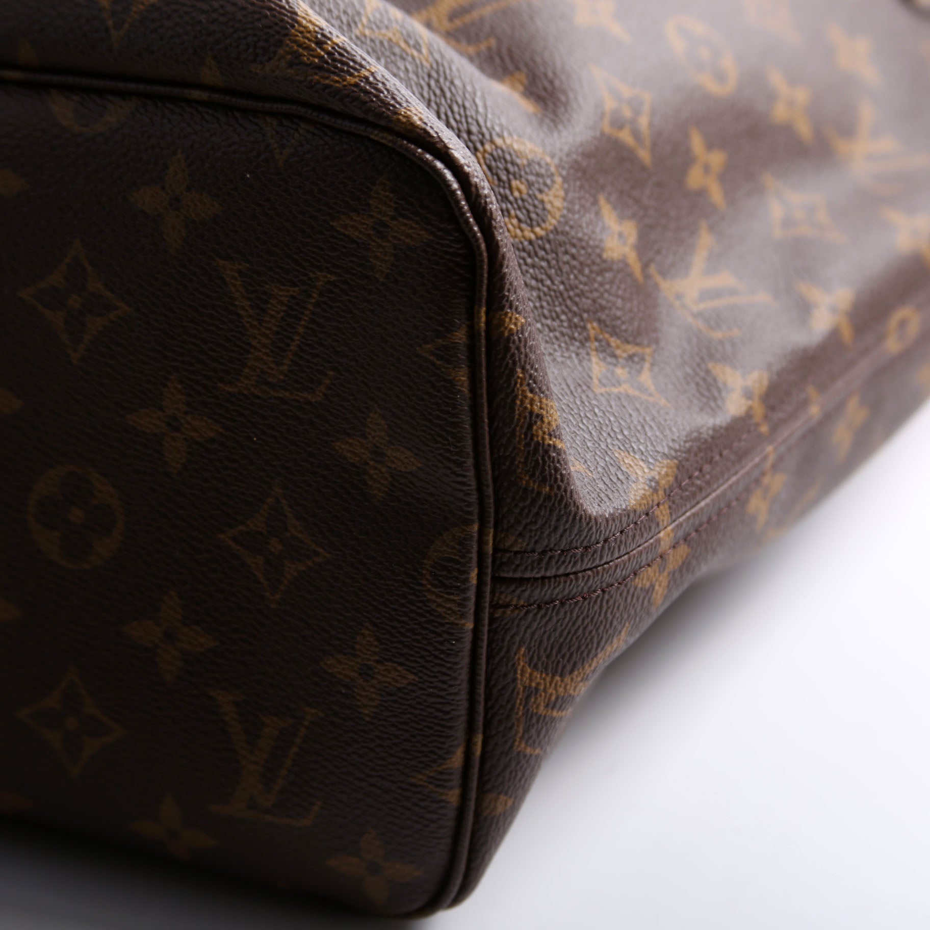 Neverfull With Wallet MM Monogram Brown/Berry