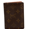 Id Holder Monogram Brown