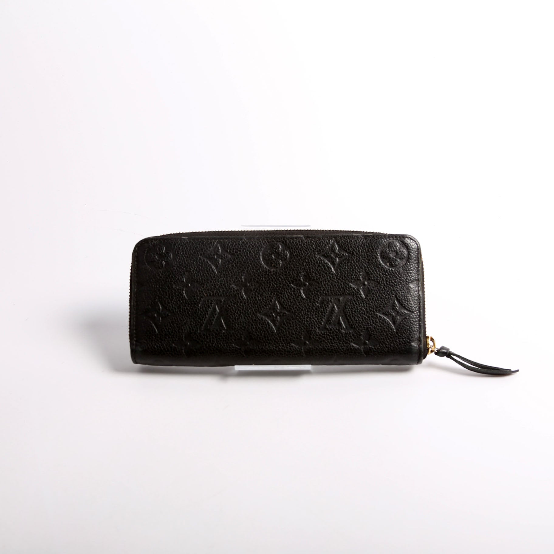 Clemence Wallet Empreinte Black