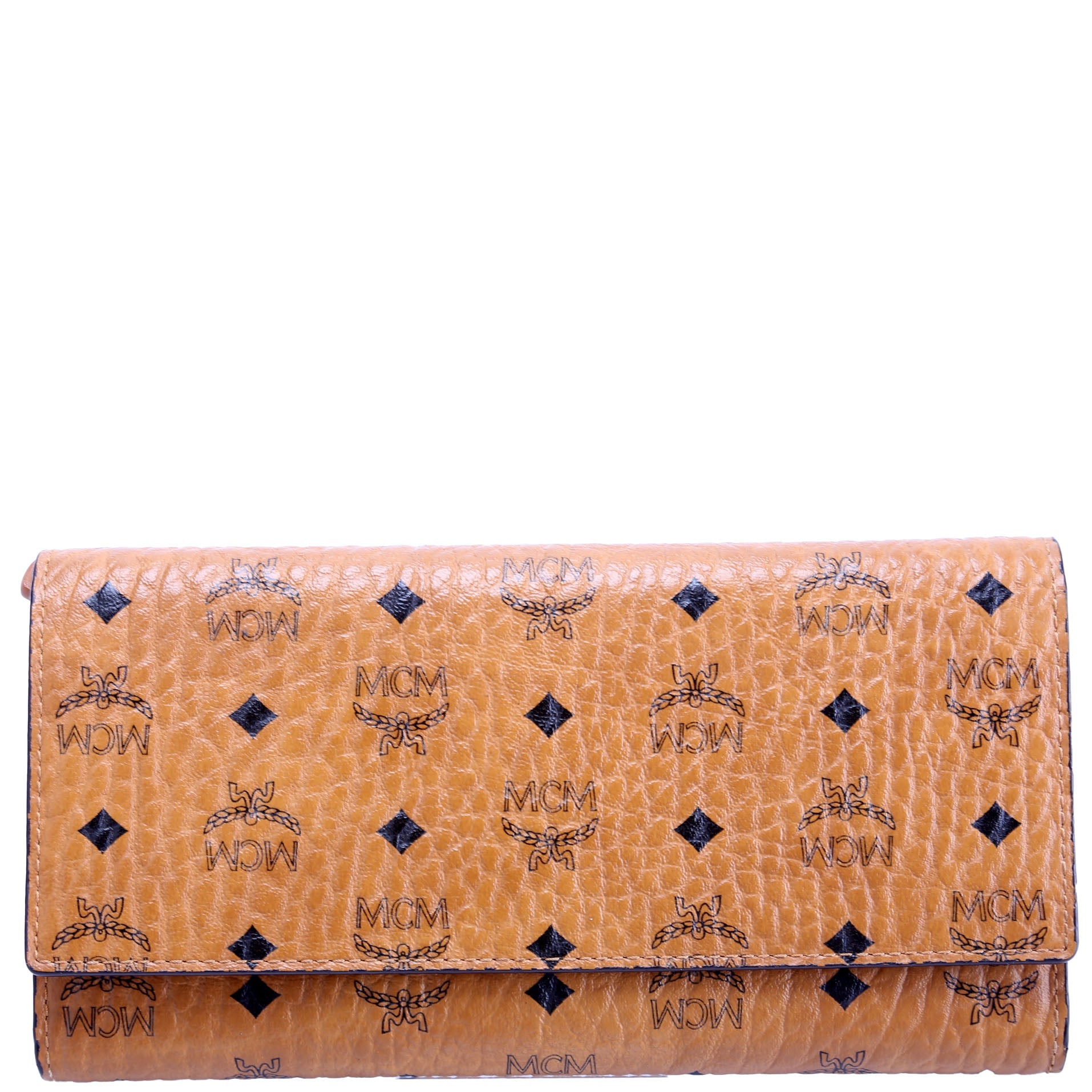 Visetos Trifold Long Wallet Brown