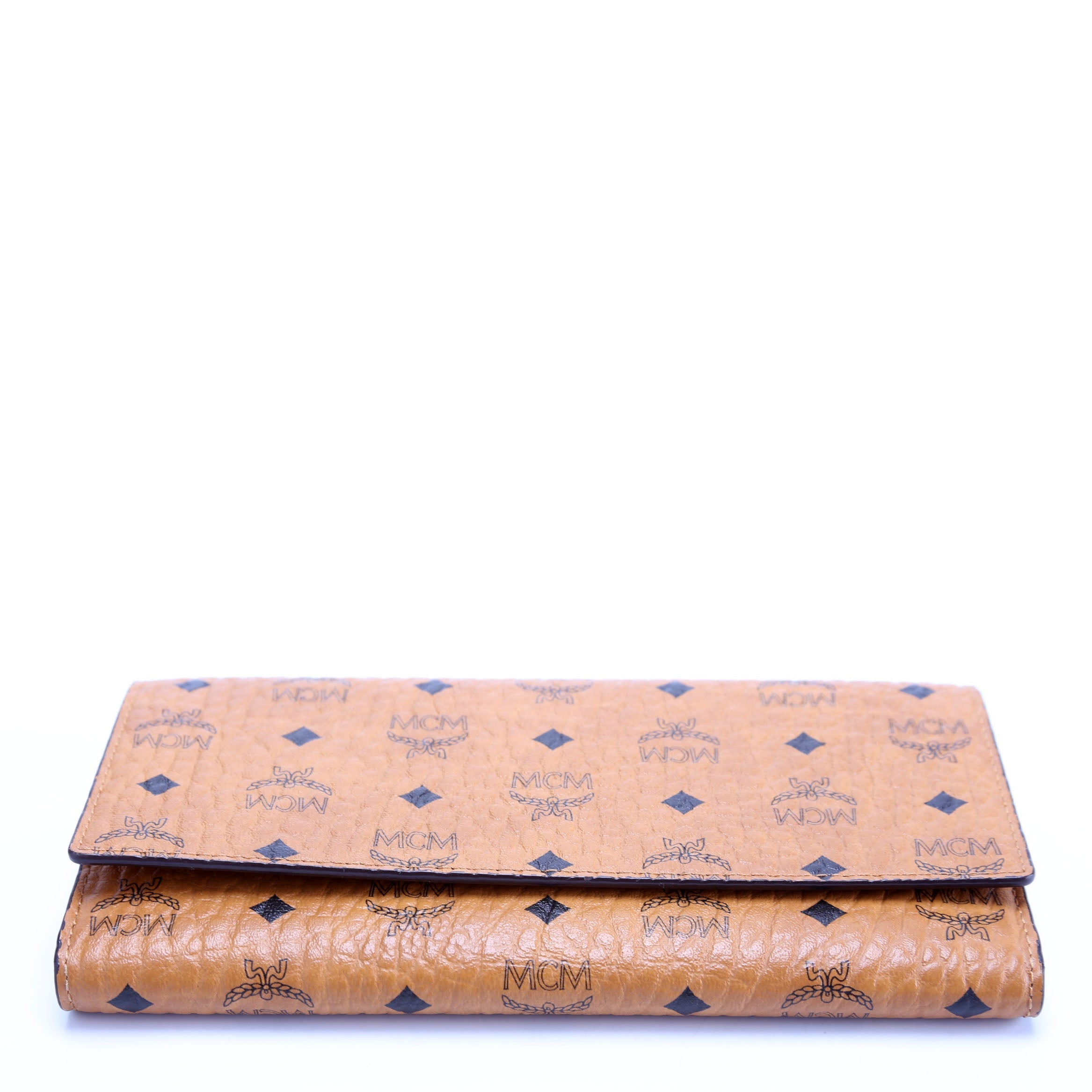 Visetos Trifold Long Wallet Brown