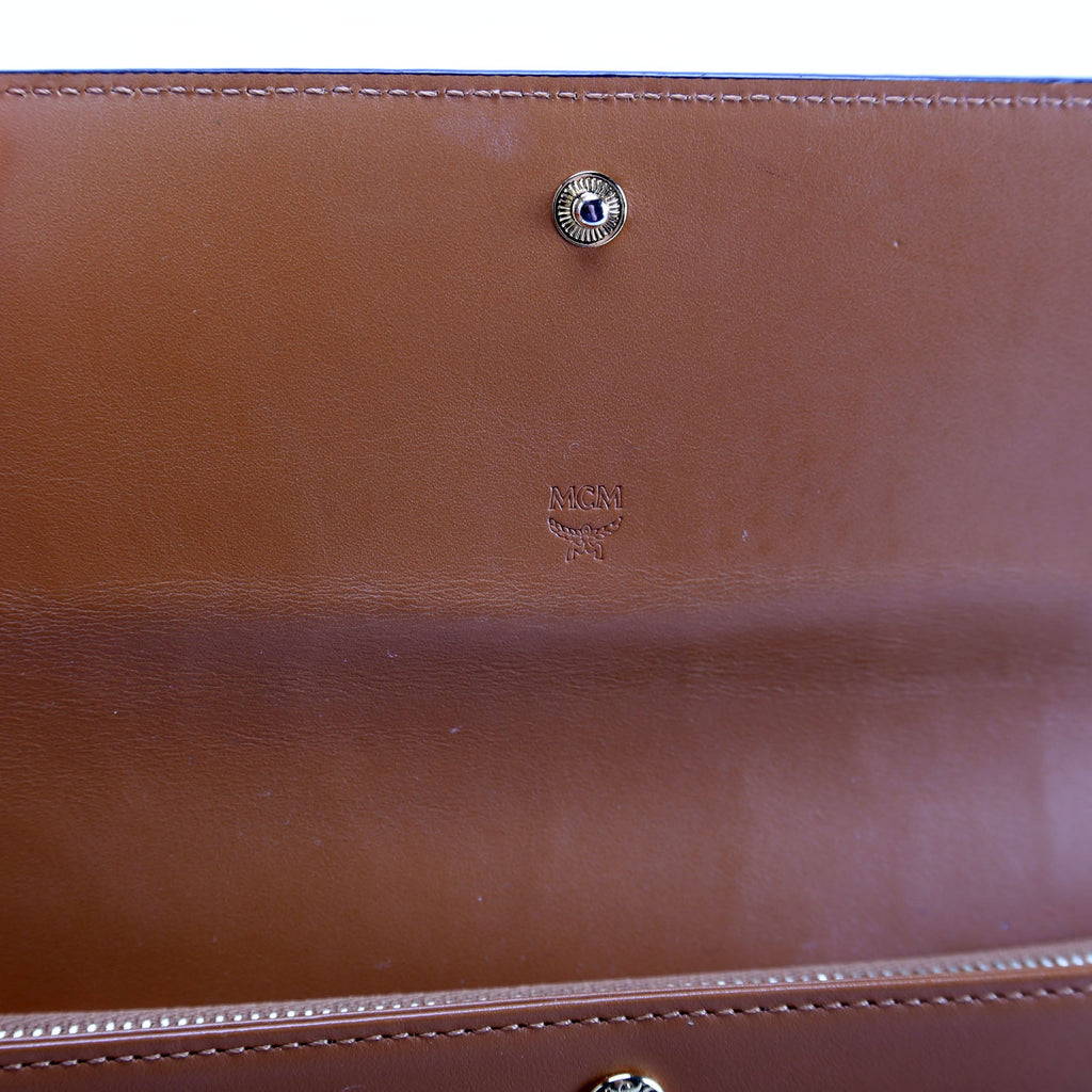 Visetos Trifold Long Wallet Brown