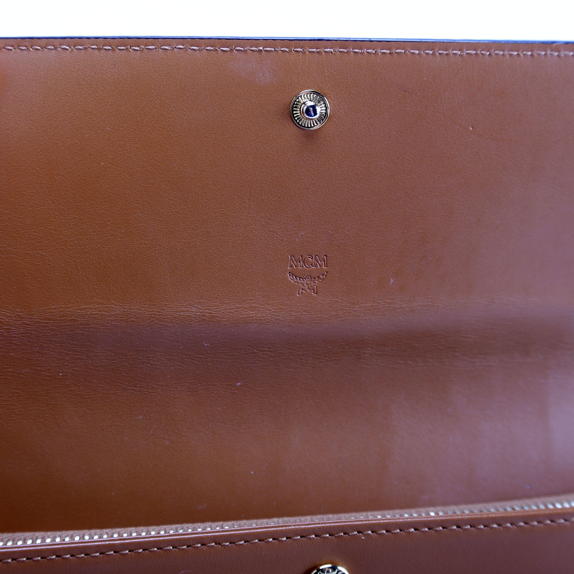 Visetos Trifold Long Wallet Brown