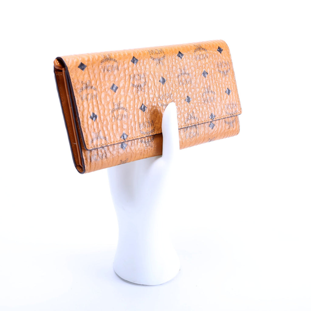 Visetos Trifold Long Wallet Brown