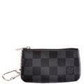Pochette Cles Damier Graphite