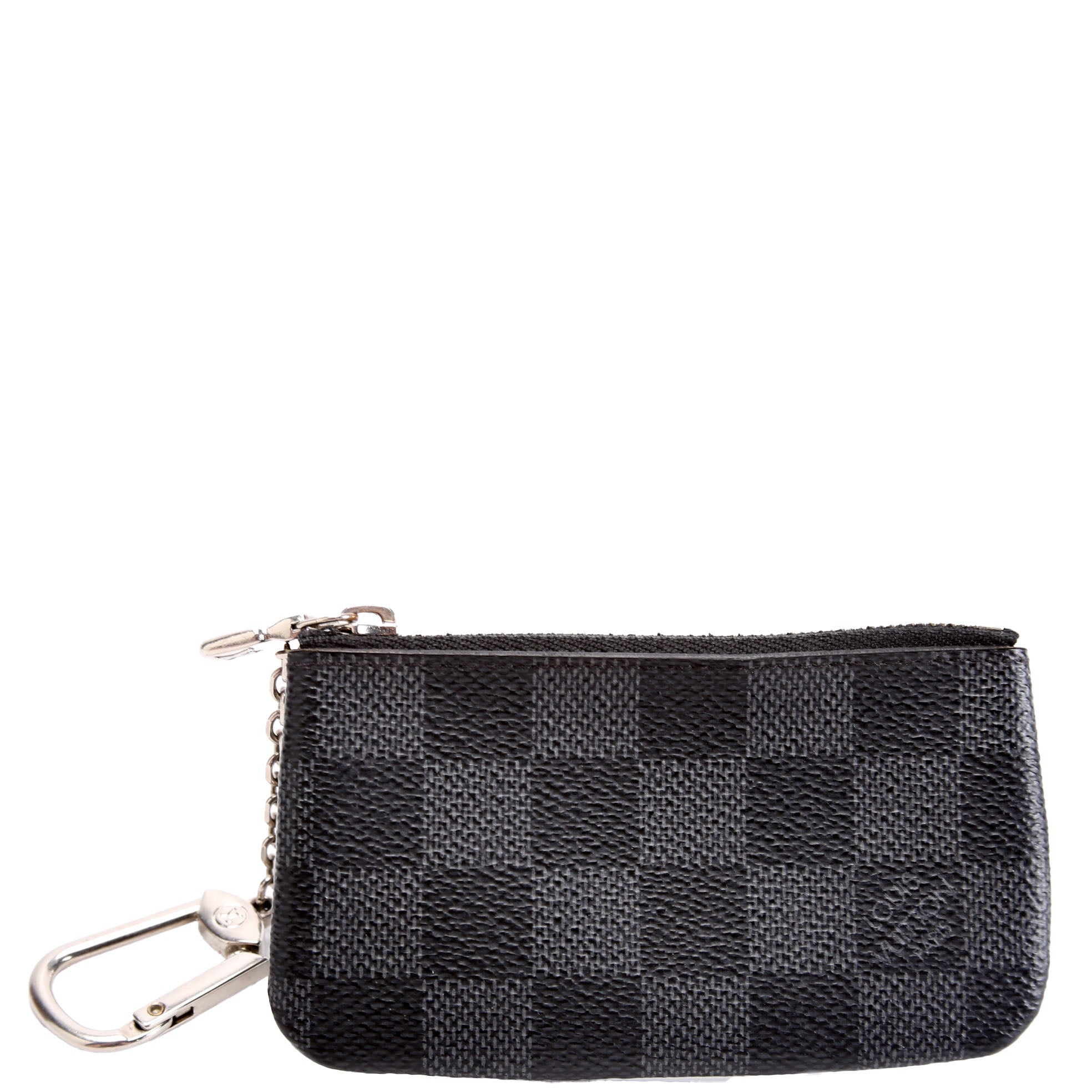 Pochette Cles Damier Graphite