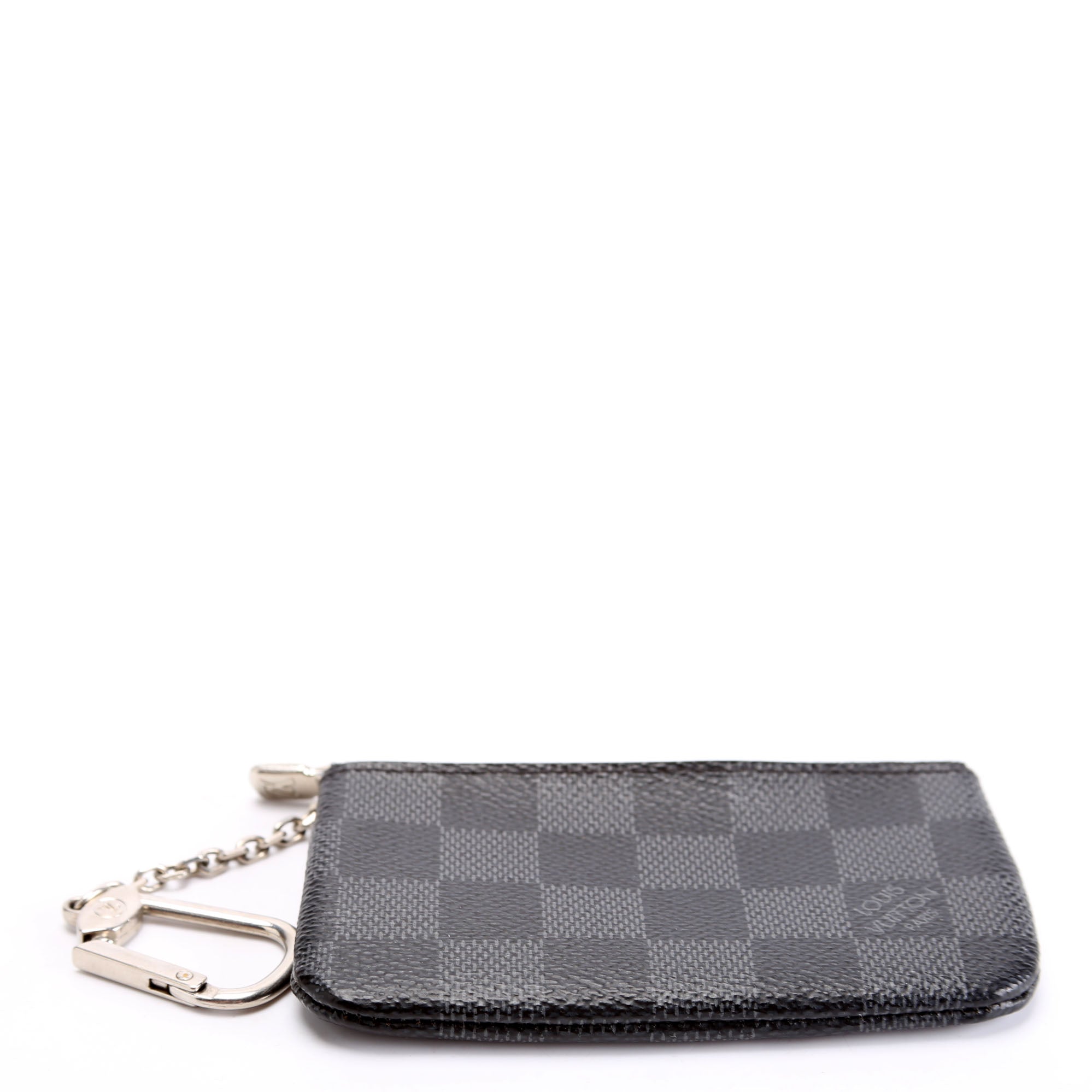 Pochette Cles Damier Graphite