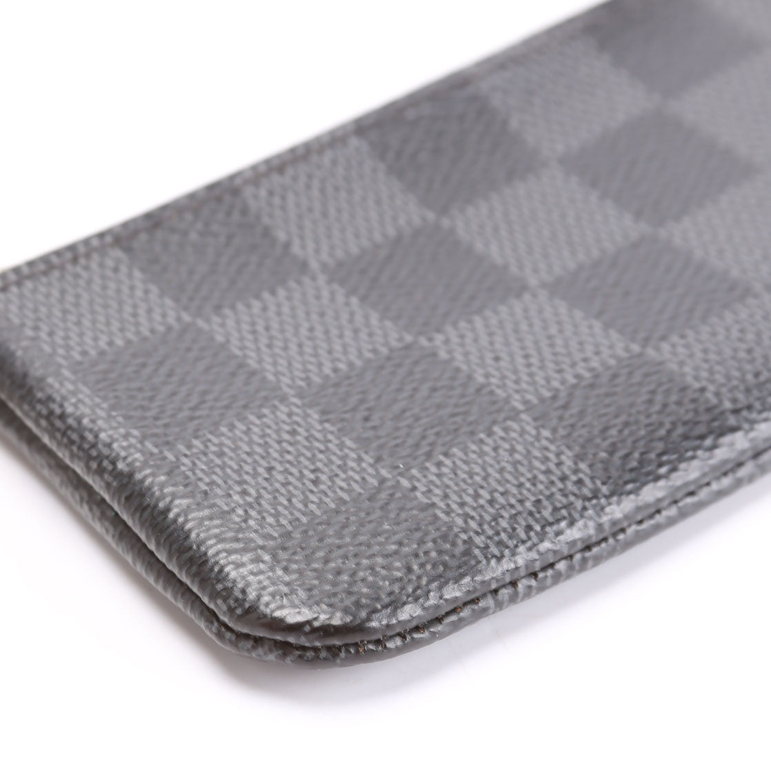 Pochette Cles Damier Graphite