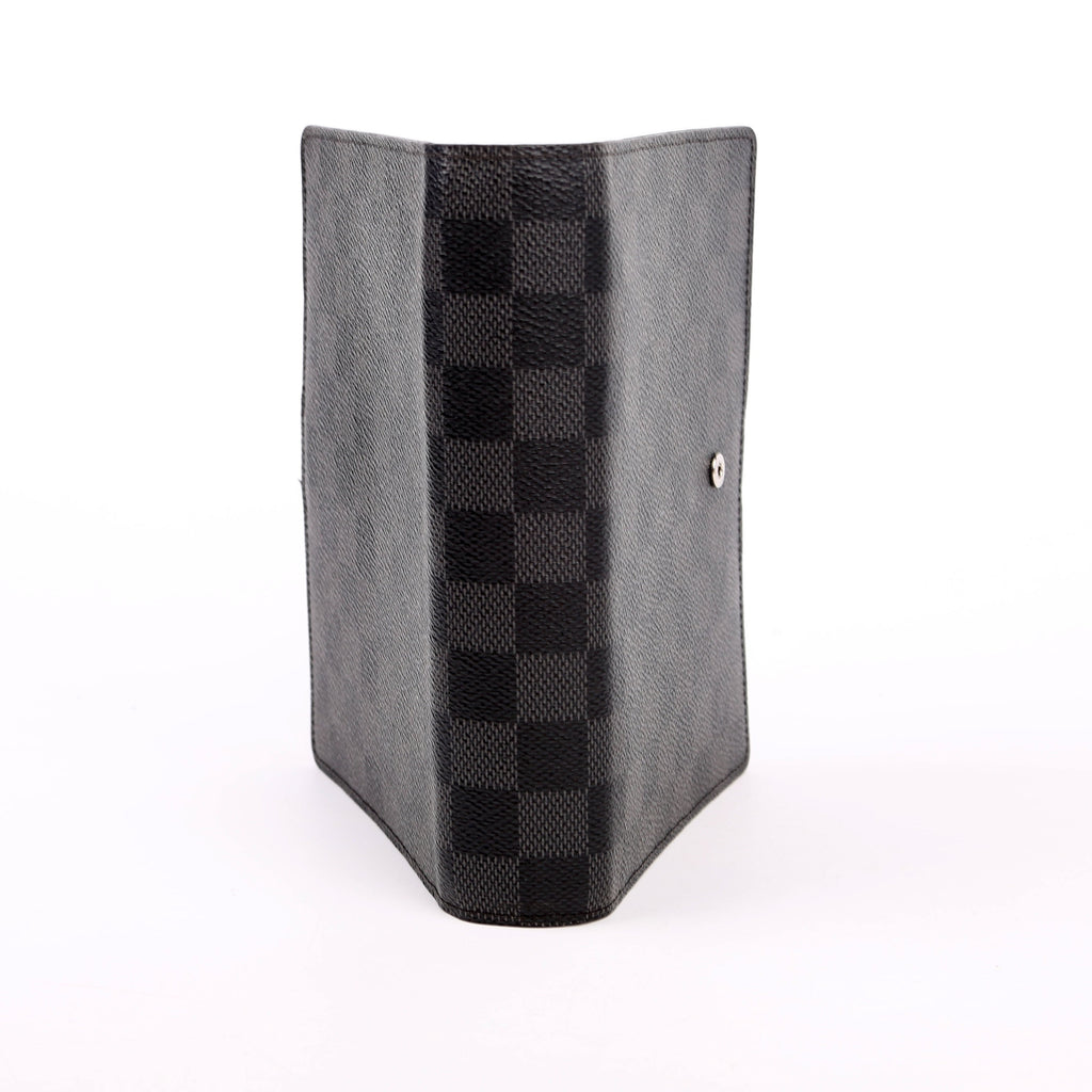 Agenda Medium Ring Damier Graphite