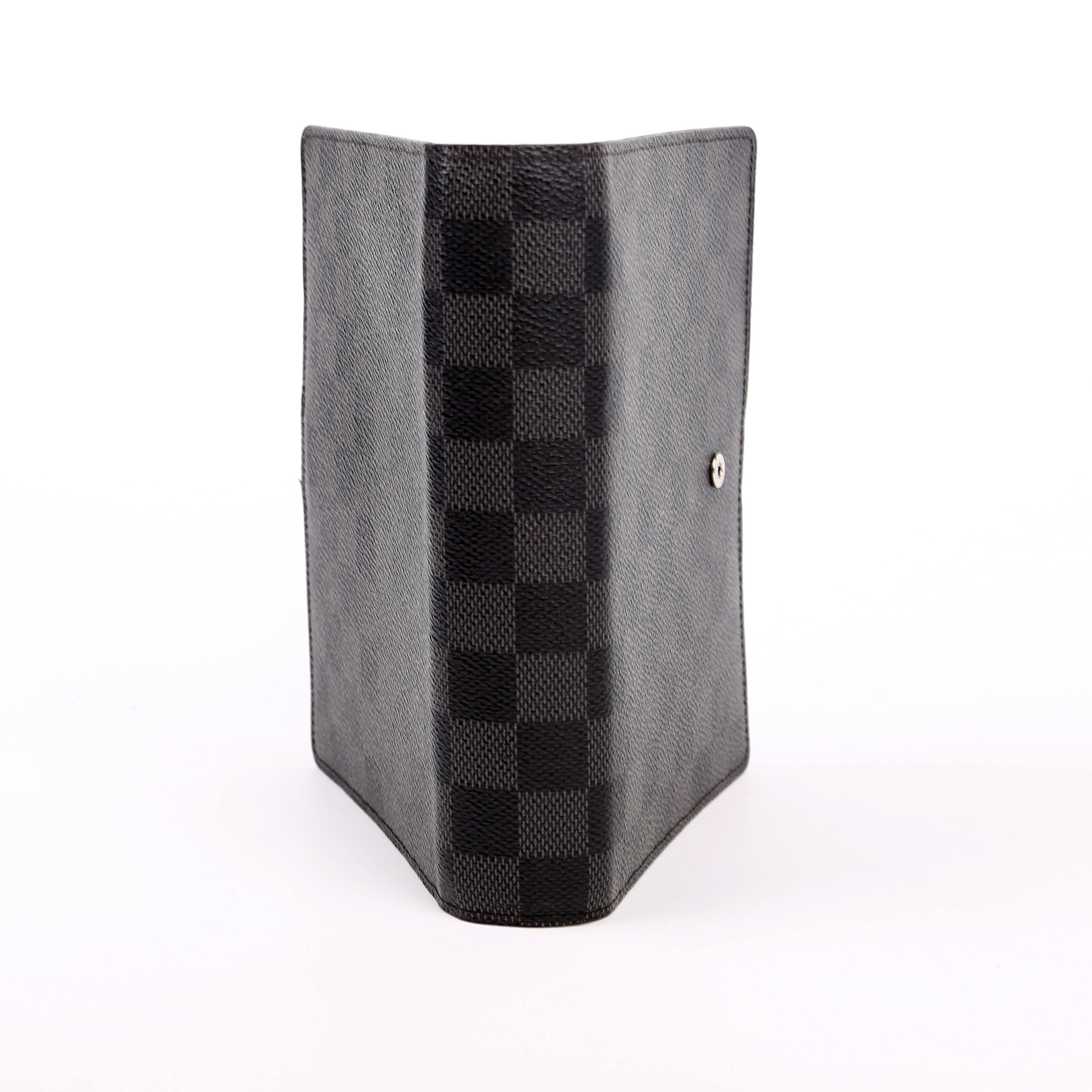 Agenda Medium Ring Damier Graphite