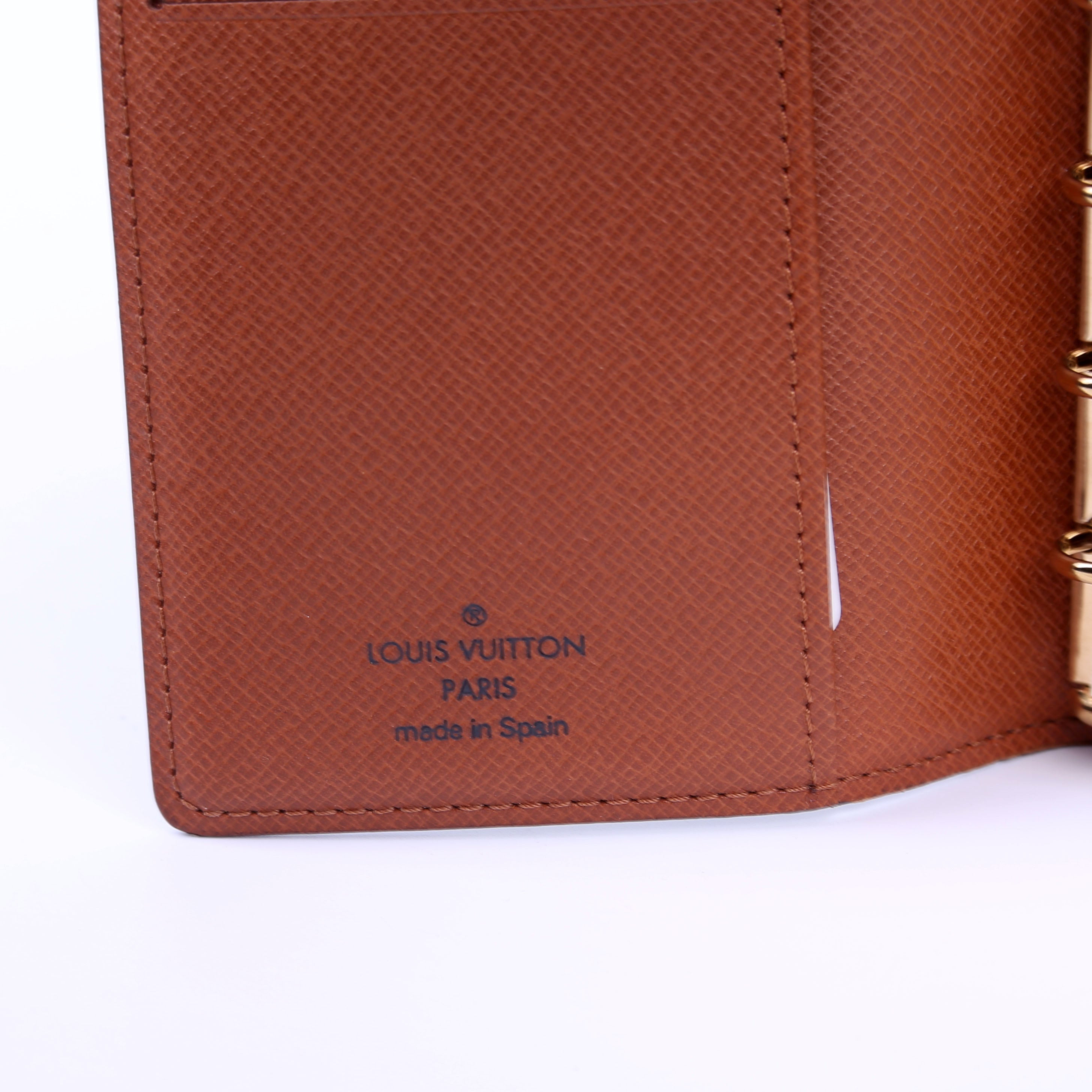 Agenda Small Ring Monogram