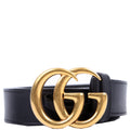 414516 GG Marmont Belt Size 80/32 Black