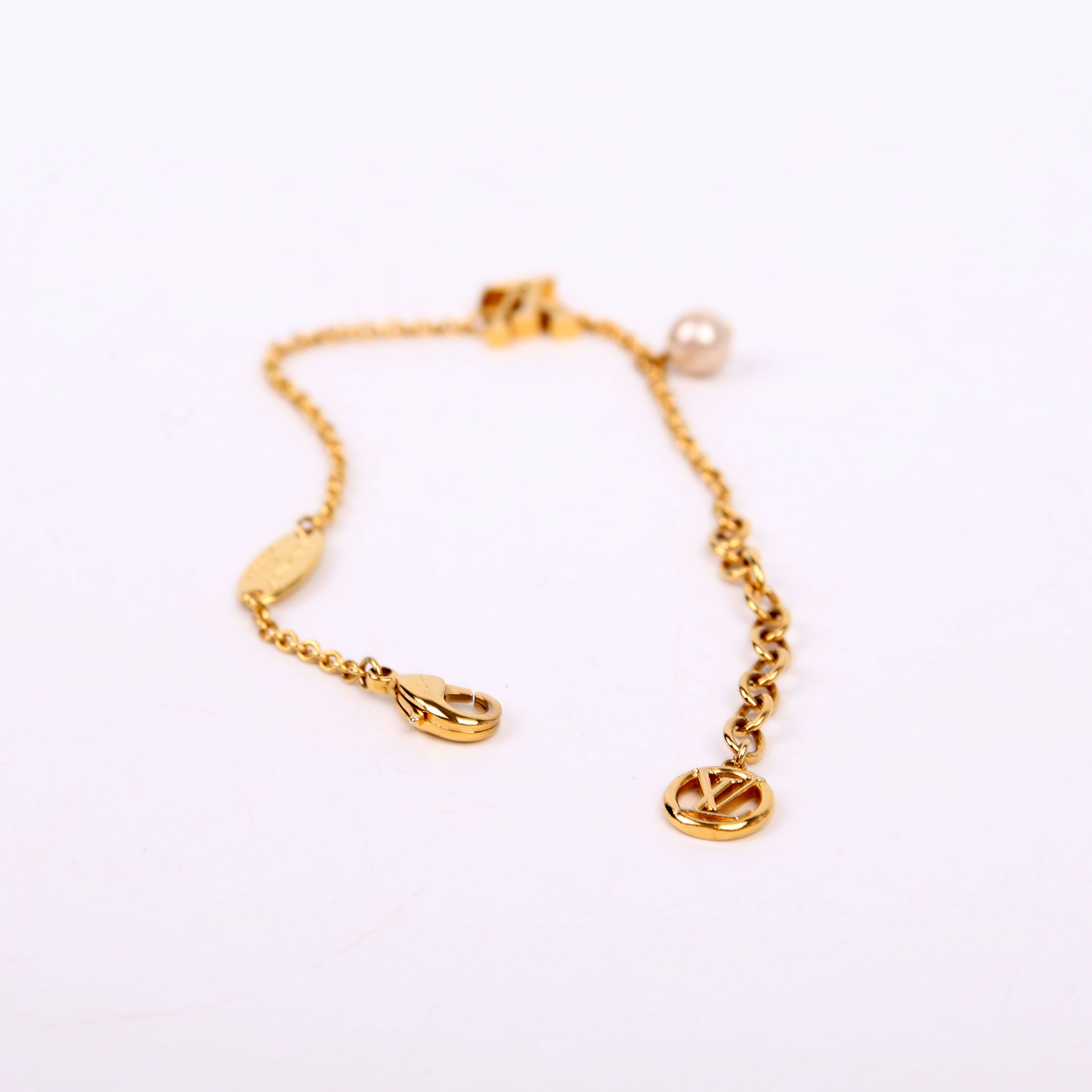 Iconic Louisa Bracelet Gold/Pearl