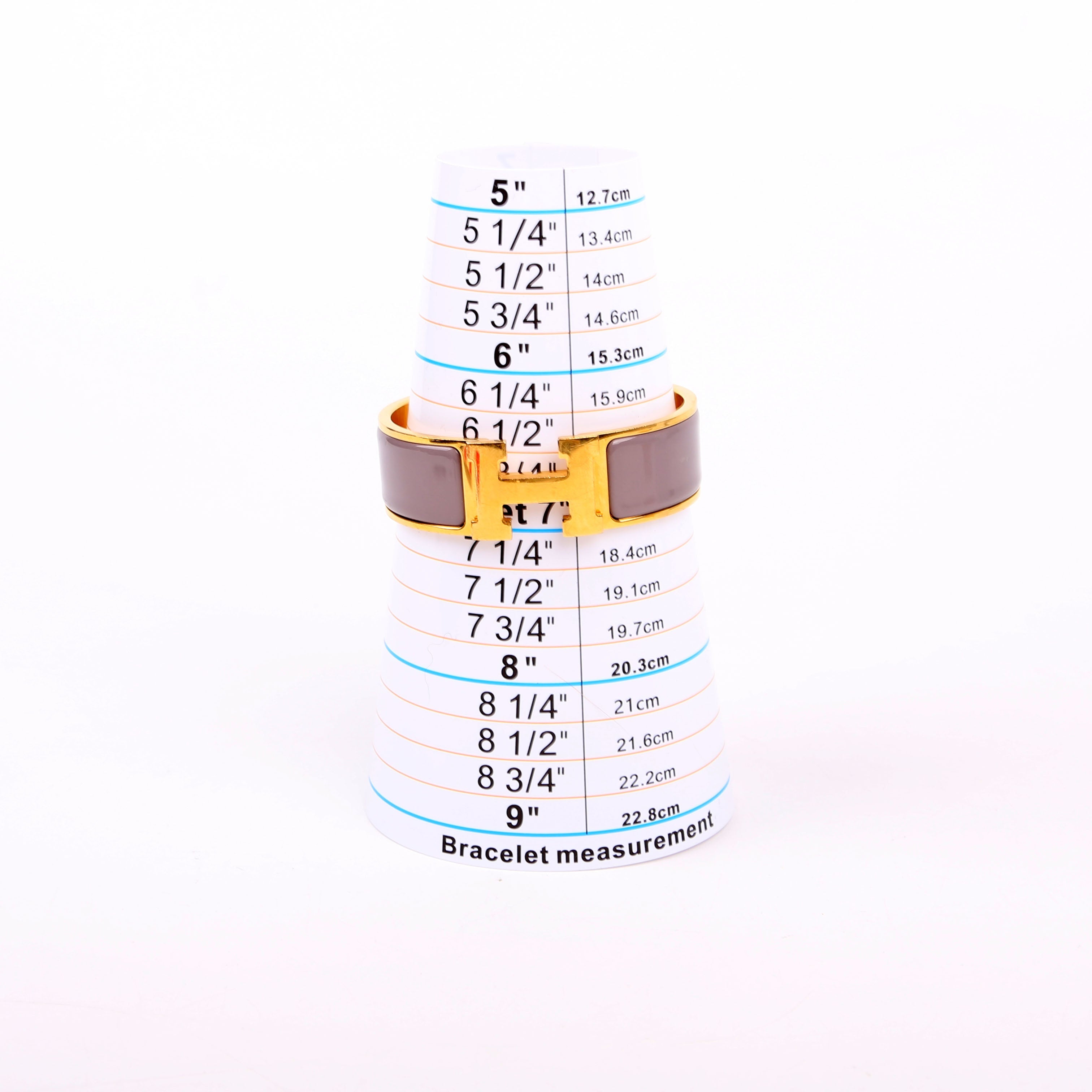 Clic Clac Wide GM Bracelet Gold/Purple