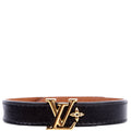 LV Iconic Bracelet Size 19 Black