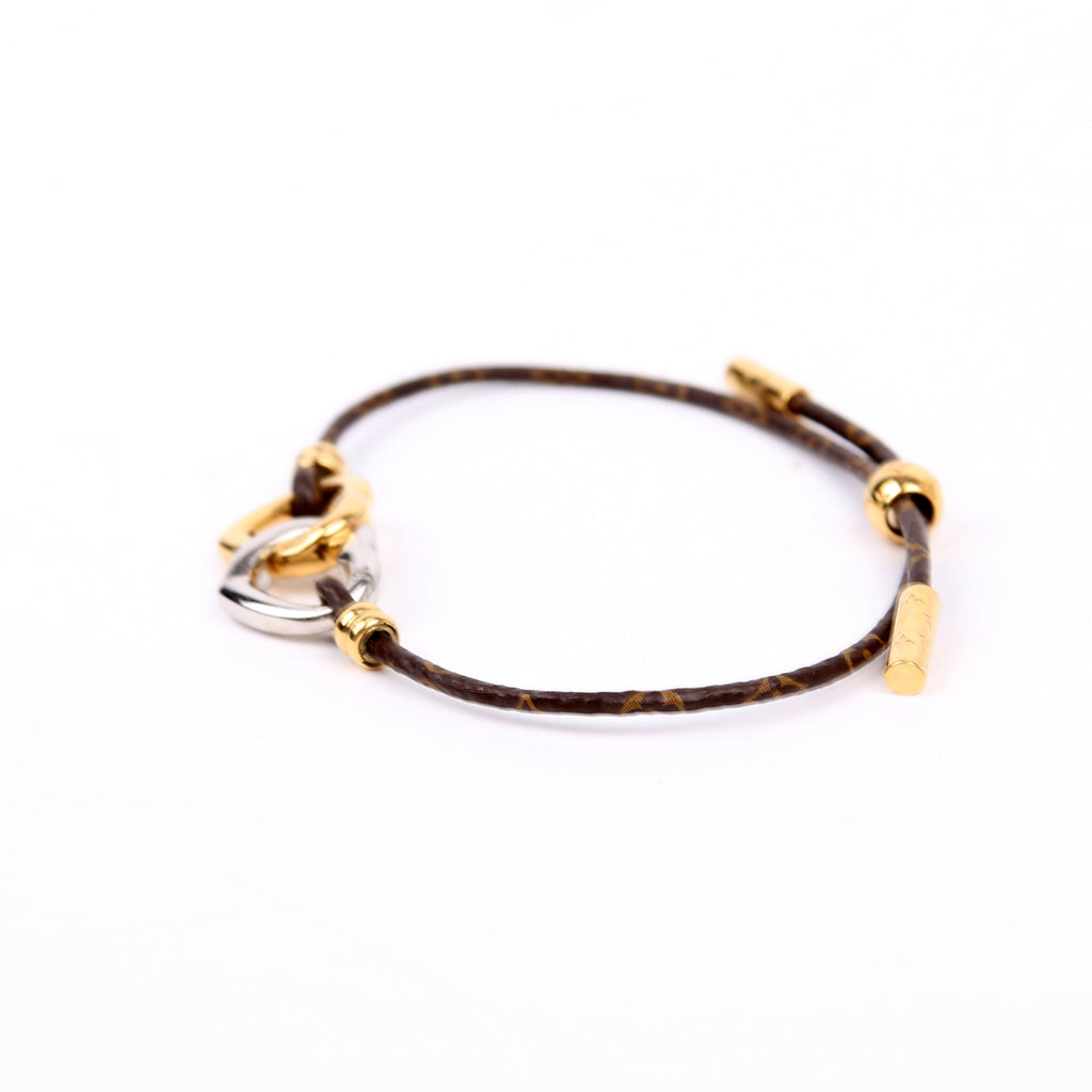 Say Yes Again Monogram Bracelet Gold/Silver