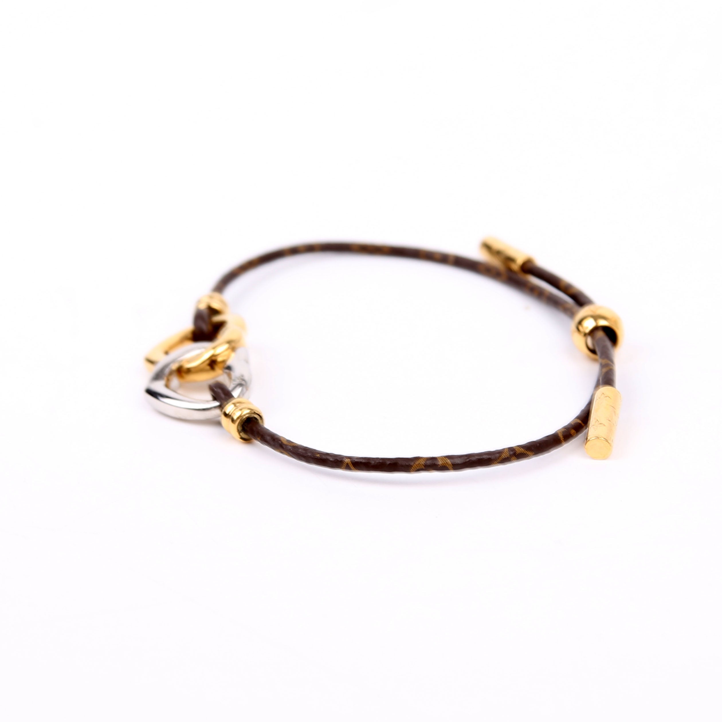 Say Yes Again Monogram Bracelet Gold/Silver