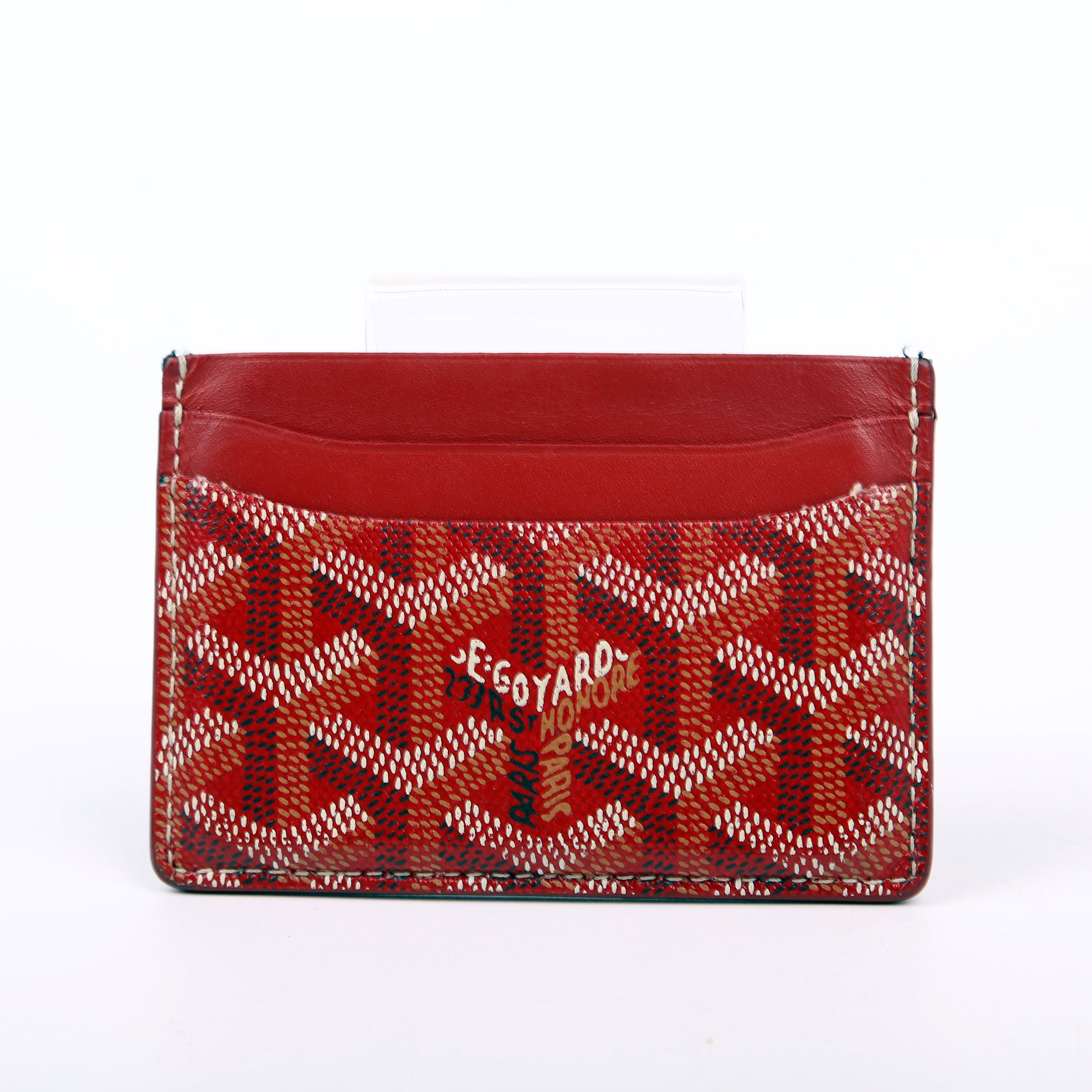 Saint Sulpice Card Holder Red