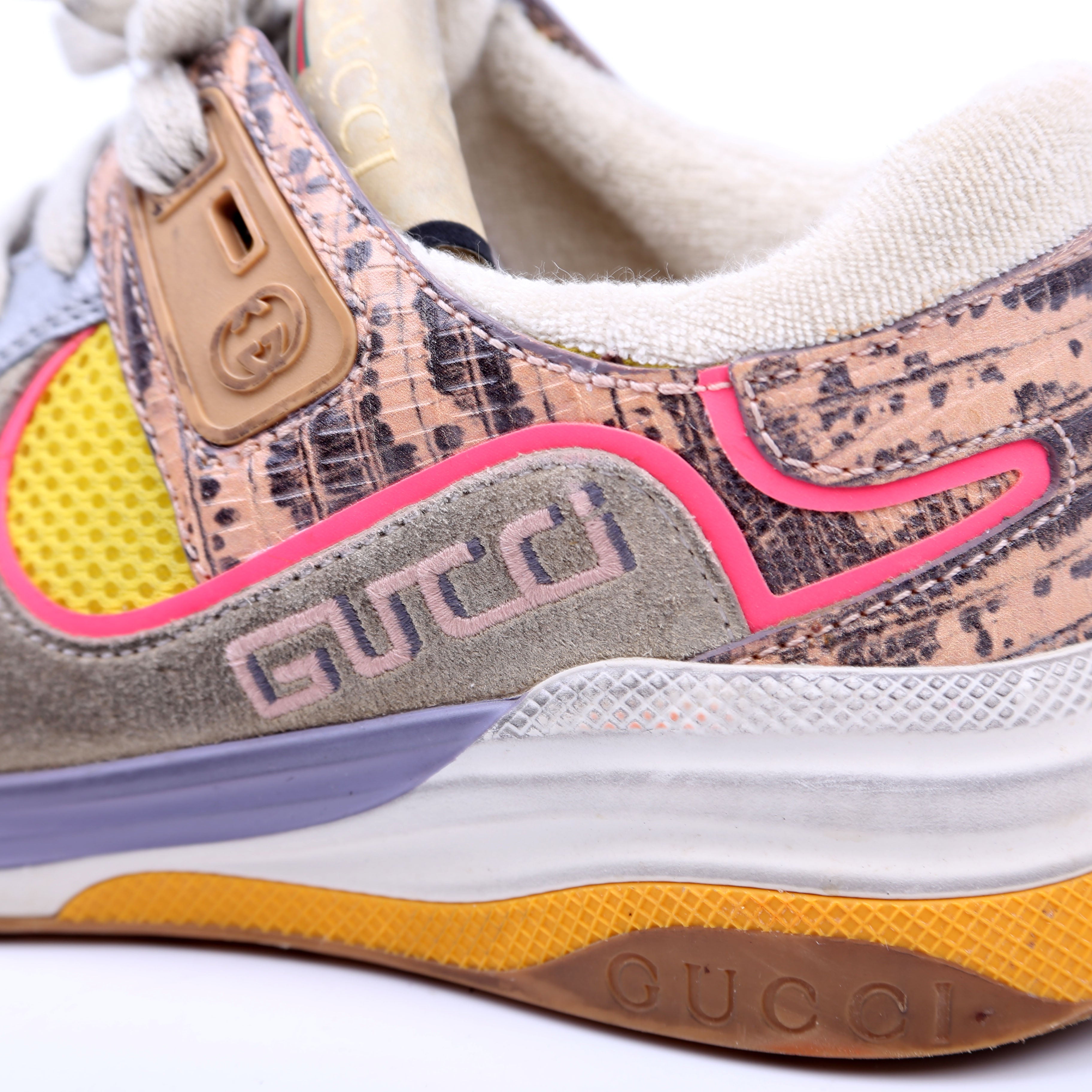 Gucci Ultraspace Sneakers Size 36.5 Multicolor