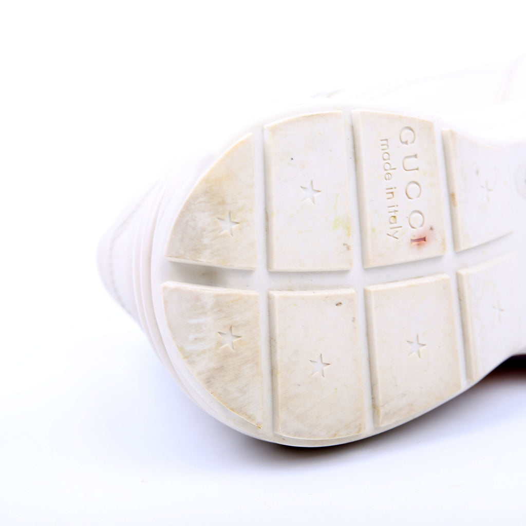 Gucci Rhyton Sneakers Animal Print Size 36 Cream