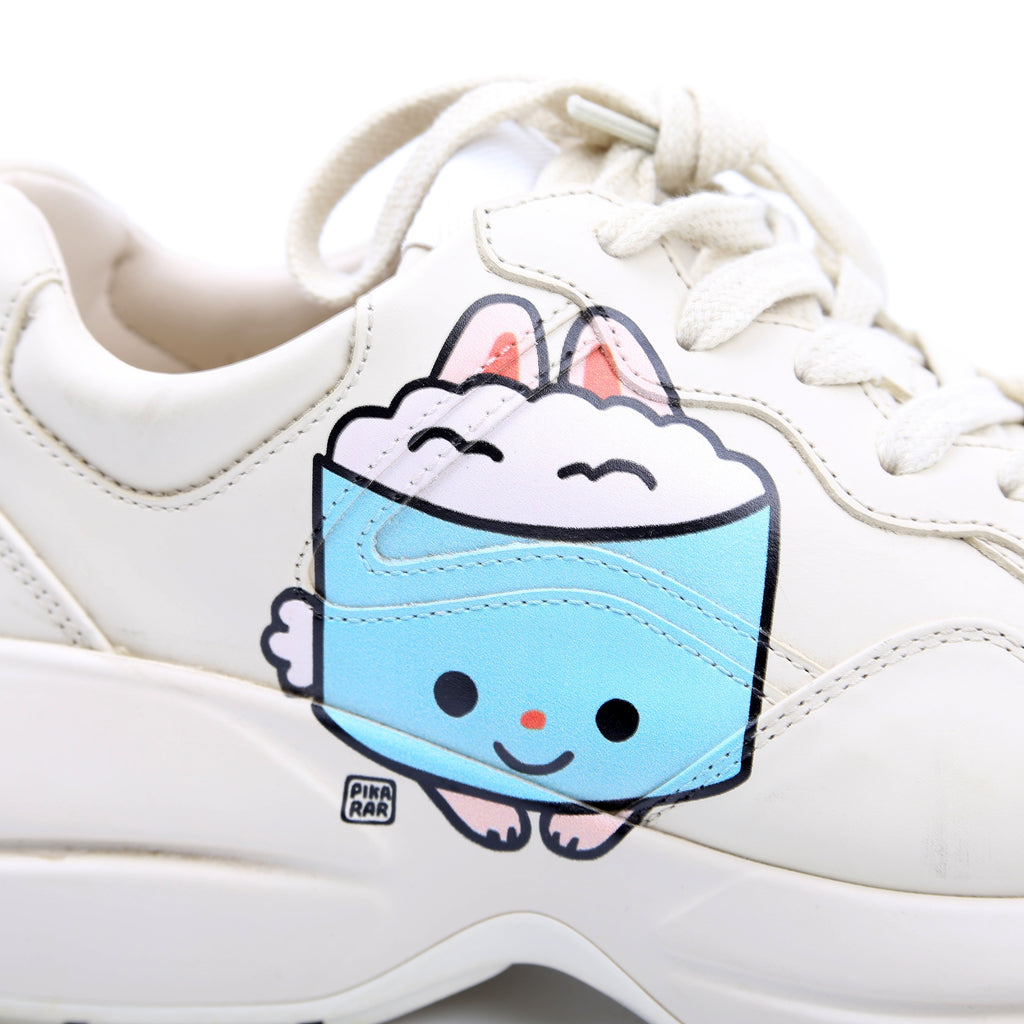 Gucci Rhyton Sneakers Animal Print Size 36 Cream