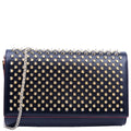 Paloma Spike Clutch Black