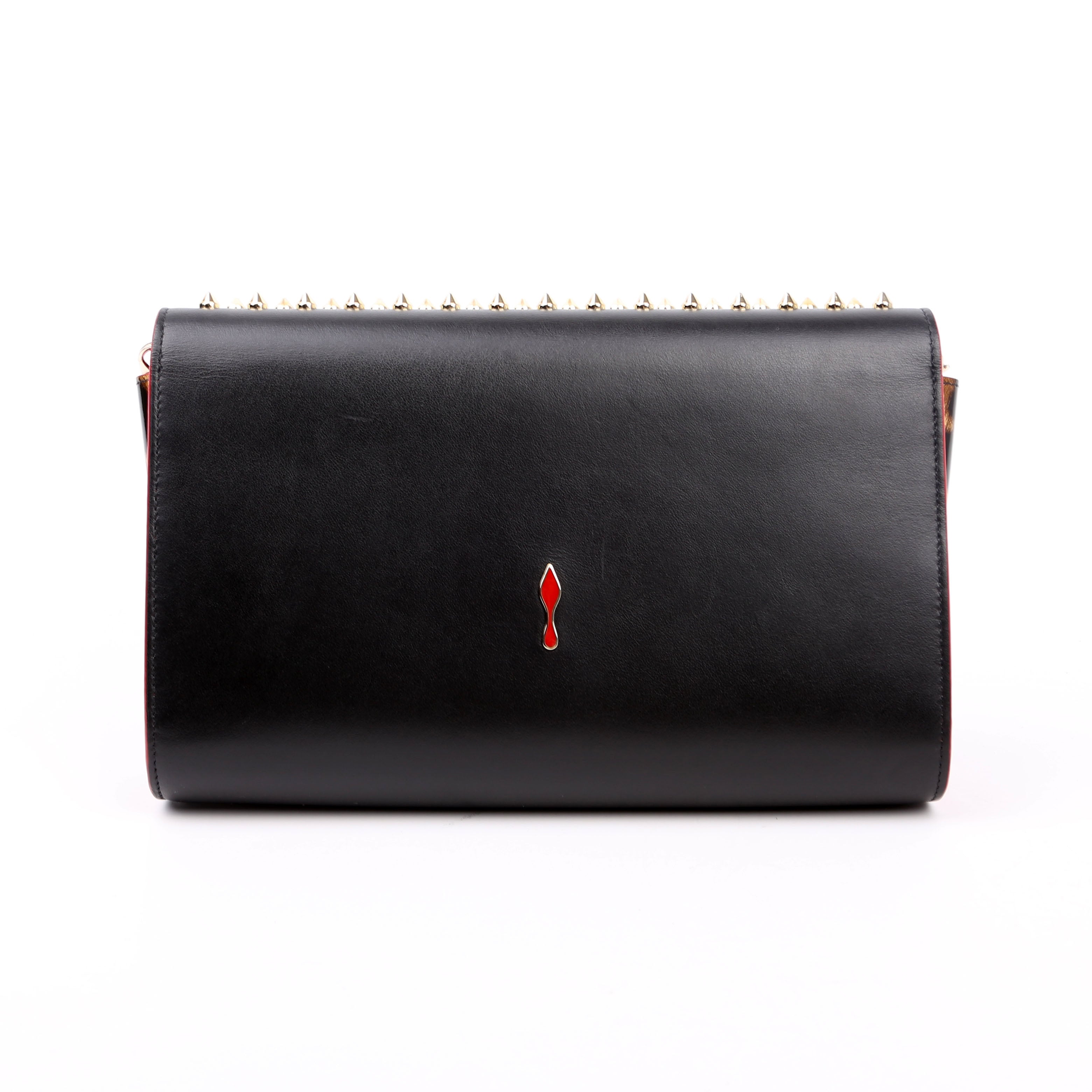 Paloma Spike Clutch Black