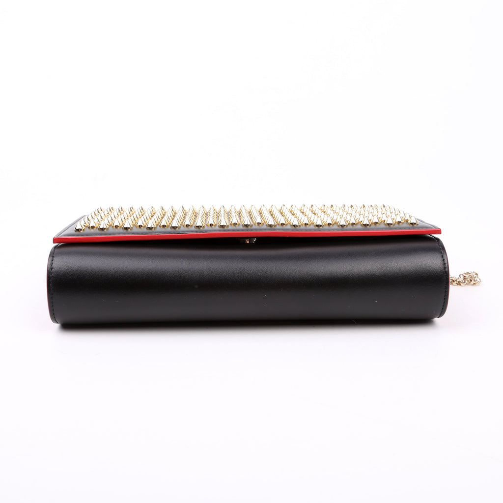Paloma Spike Clutch Black