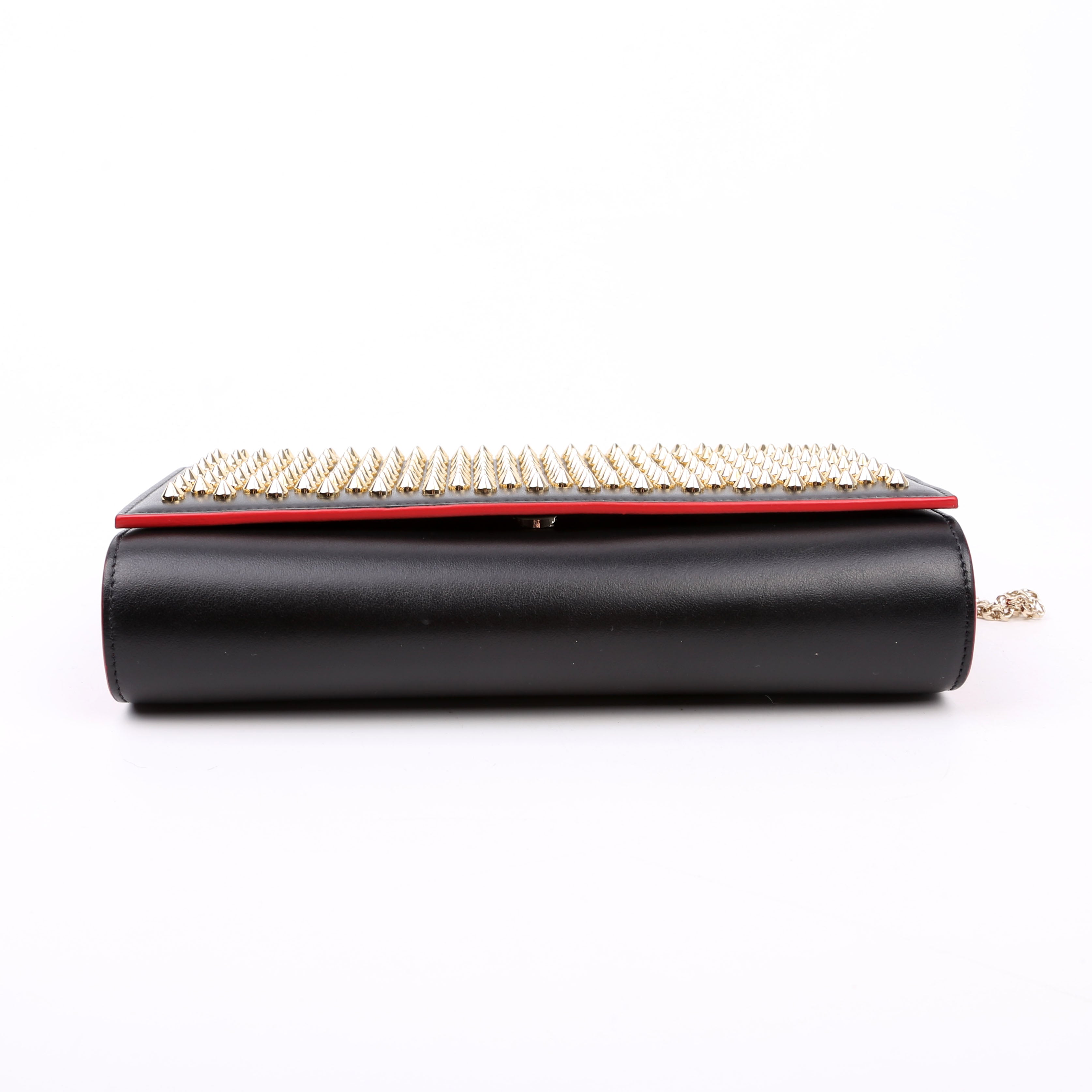 Paloma Spike Clutch Black