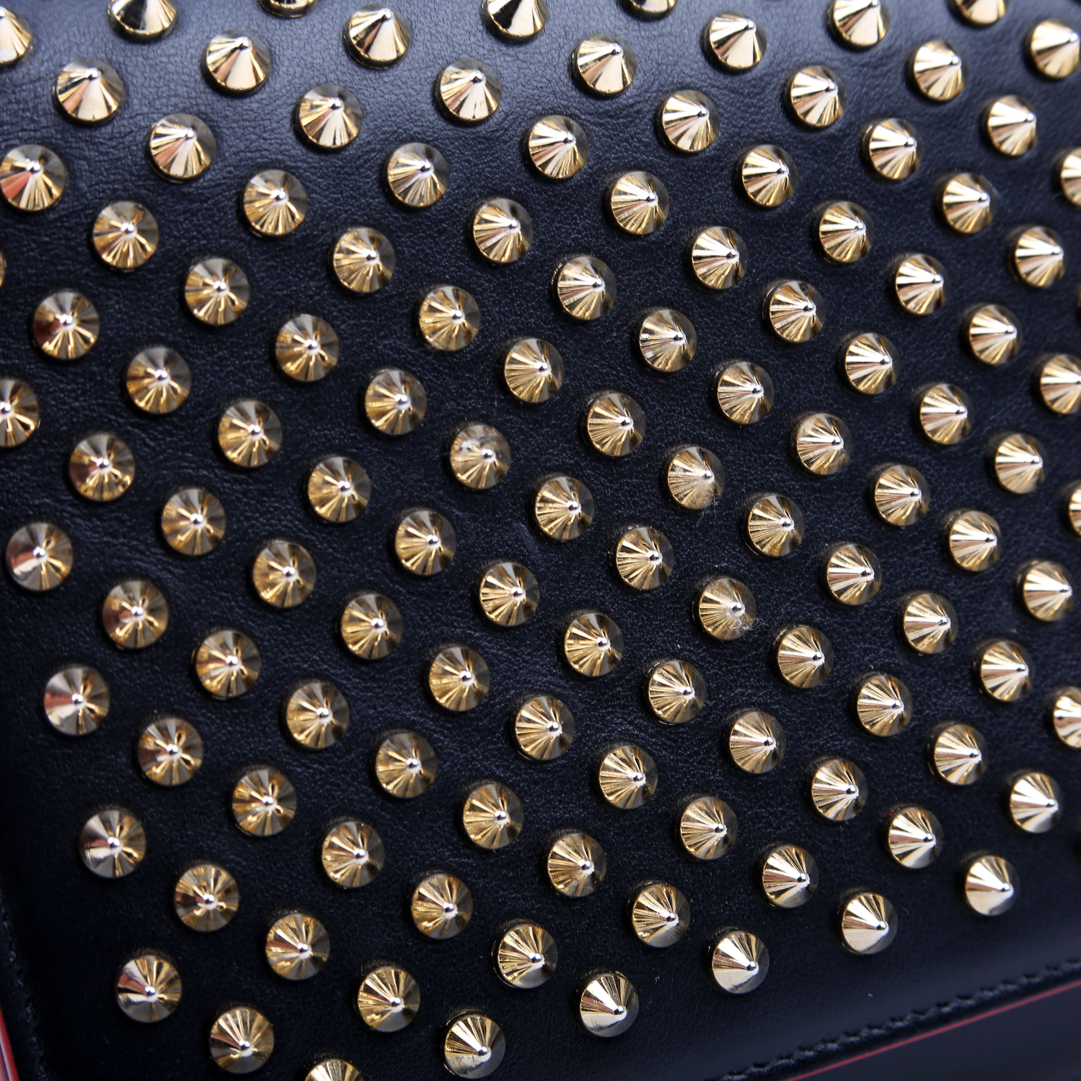 Paloma Spike Clutch Black