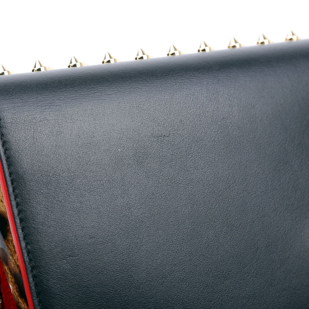 Paloma Spike Clutch Black