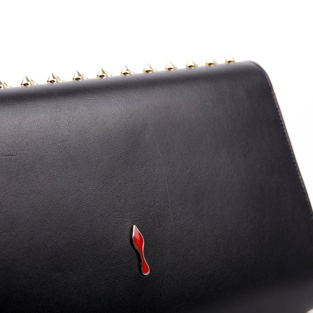 Paloma Spike Clutch Black
