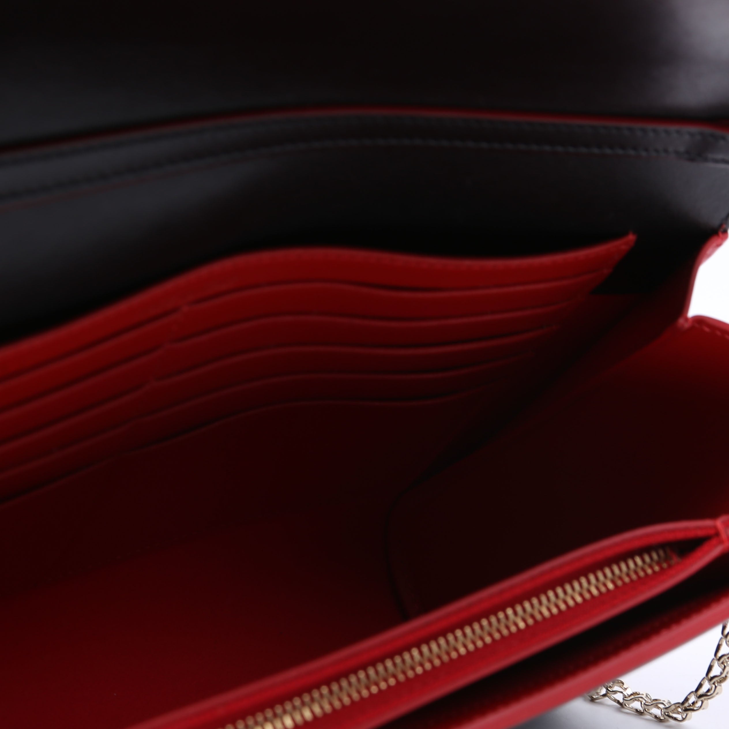 Paloma Spike Clutch Black