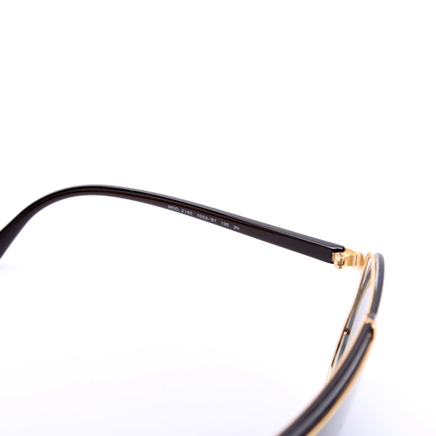 MOD 2140 Shield Sunglasses Black/Gold