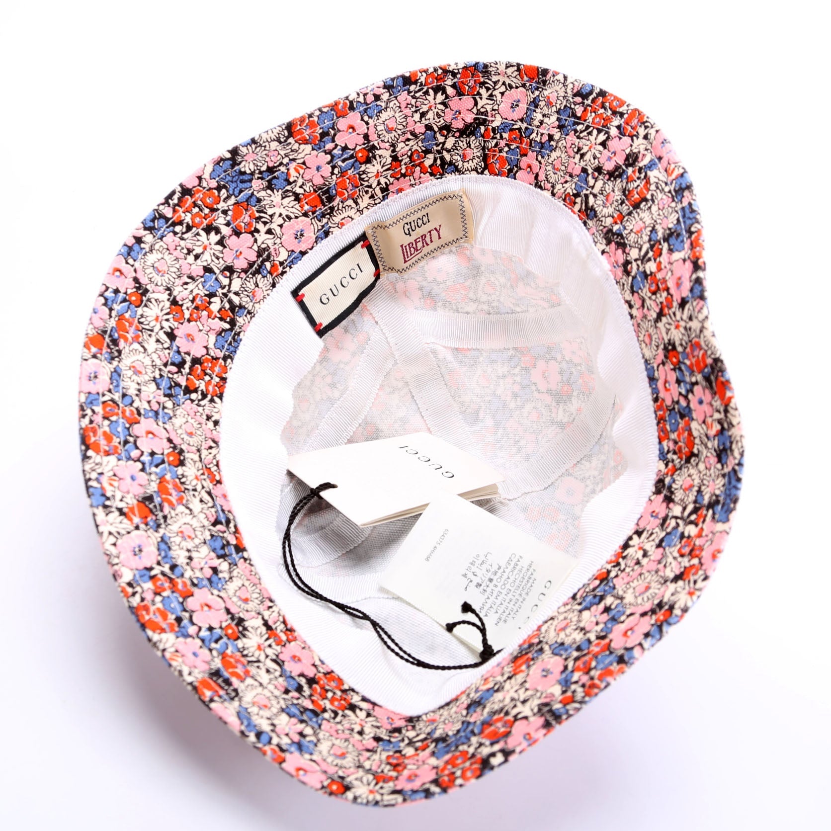 X Liberty Of London Floral Bucket Hat Size Large Multicolor