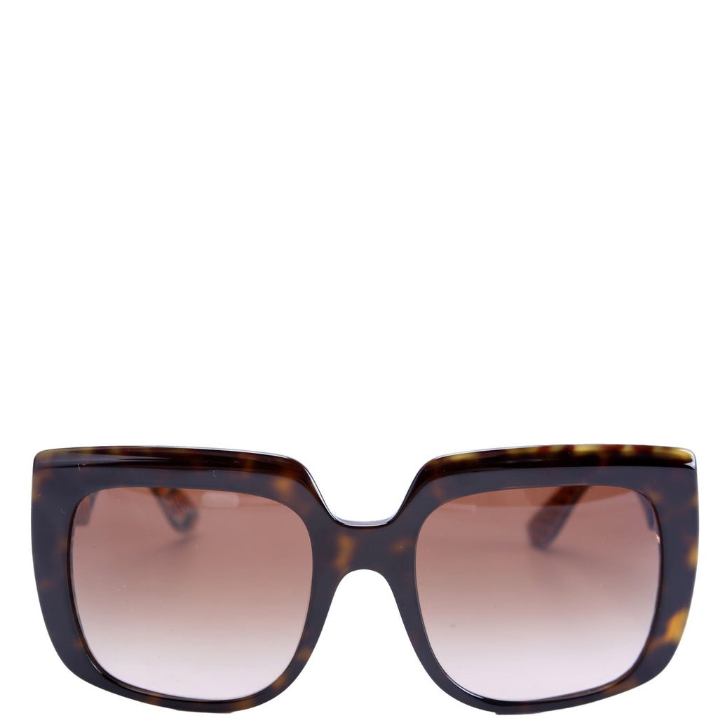 DG4414 Oversized Square Sunglasses Brown/Multicolor