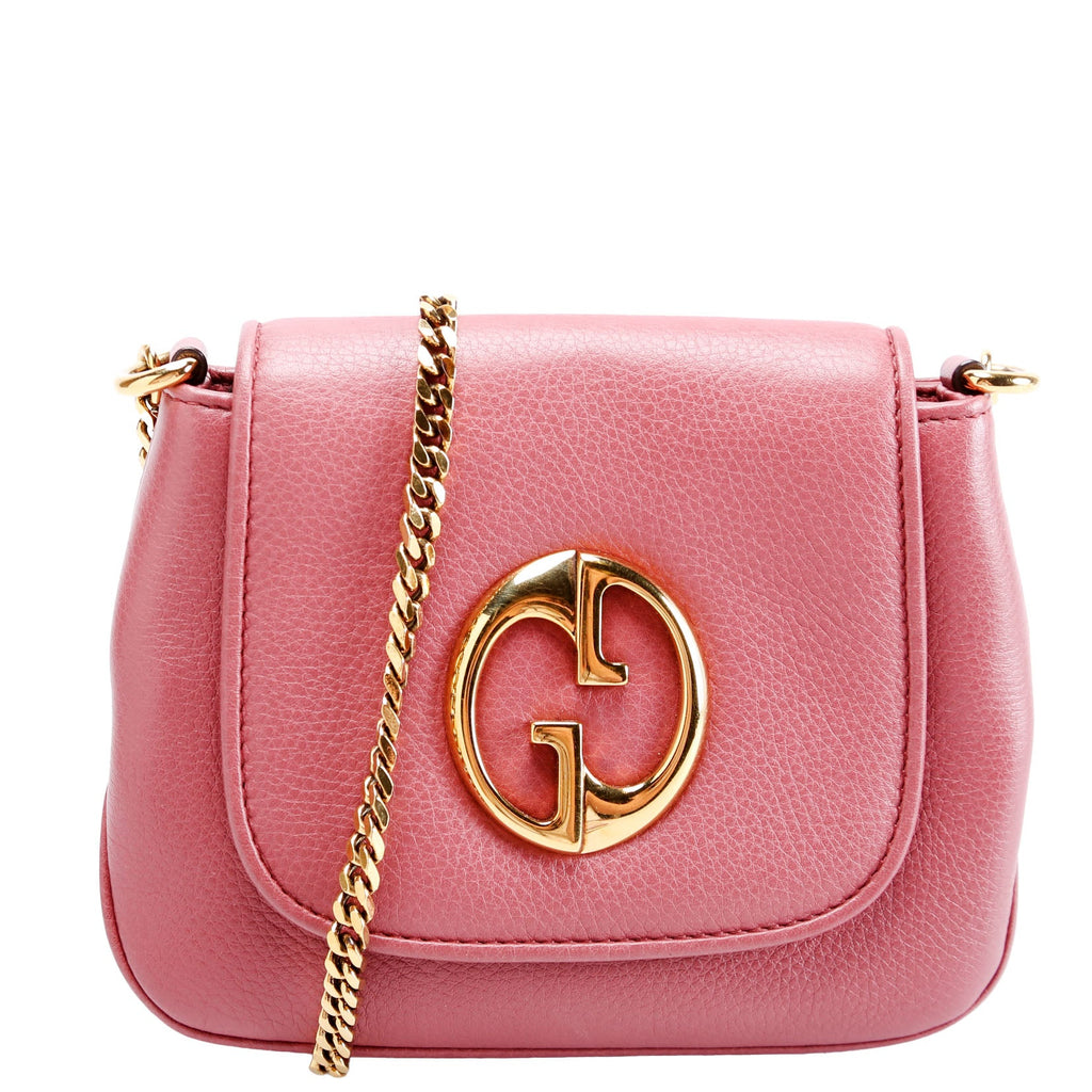 251821 1973 Chain Bag Small Pink